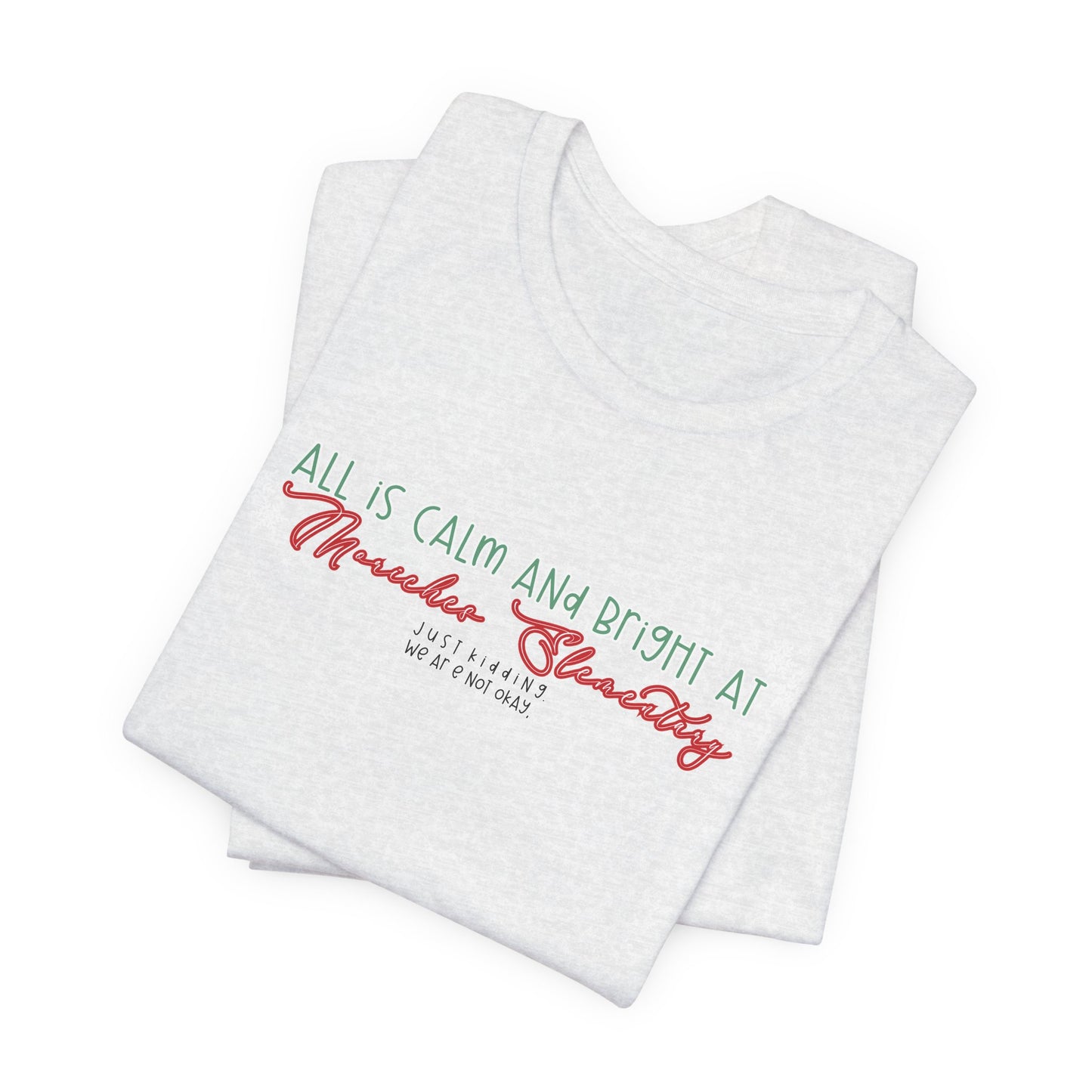All is calm at Moriches— Christmas Unisex T‑Shirt