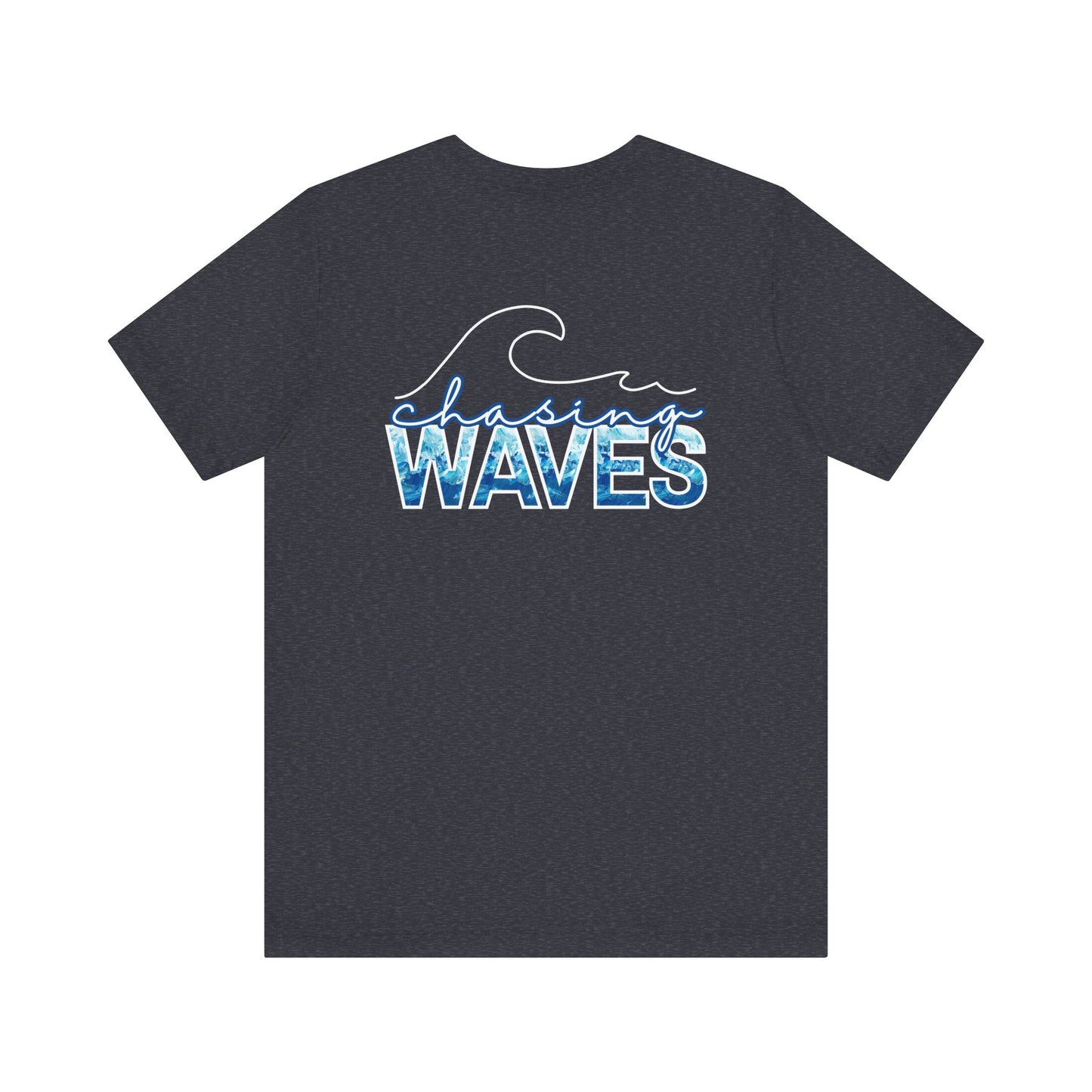 Chasing Waves -- Unisex Summer Shirt, Beachwear, Vacation Top, Summer Nights Apparel