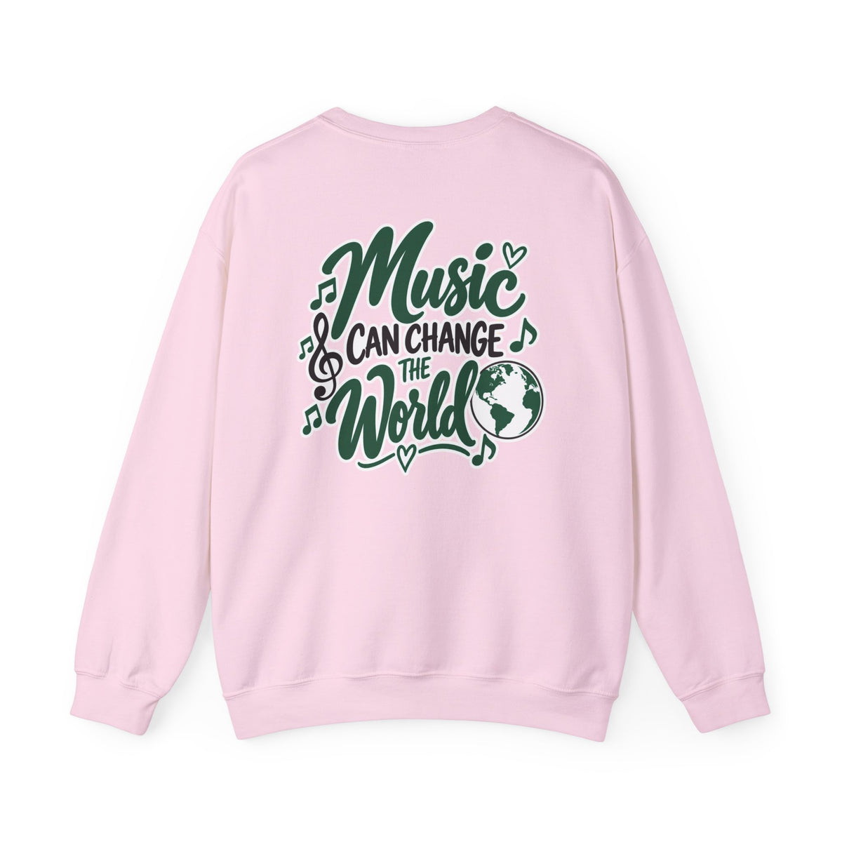 Moriches Music Sweatshirt — "Music Can Change the World" Crewneck