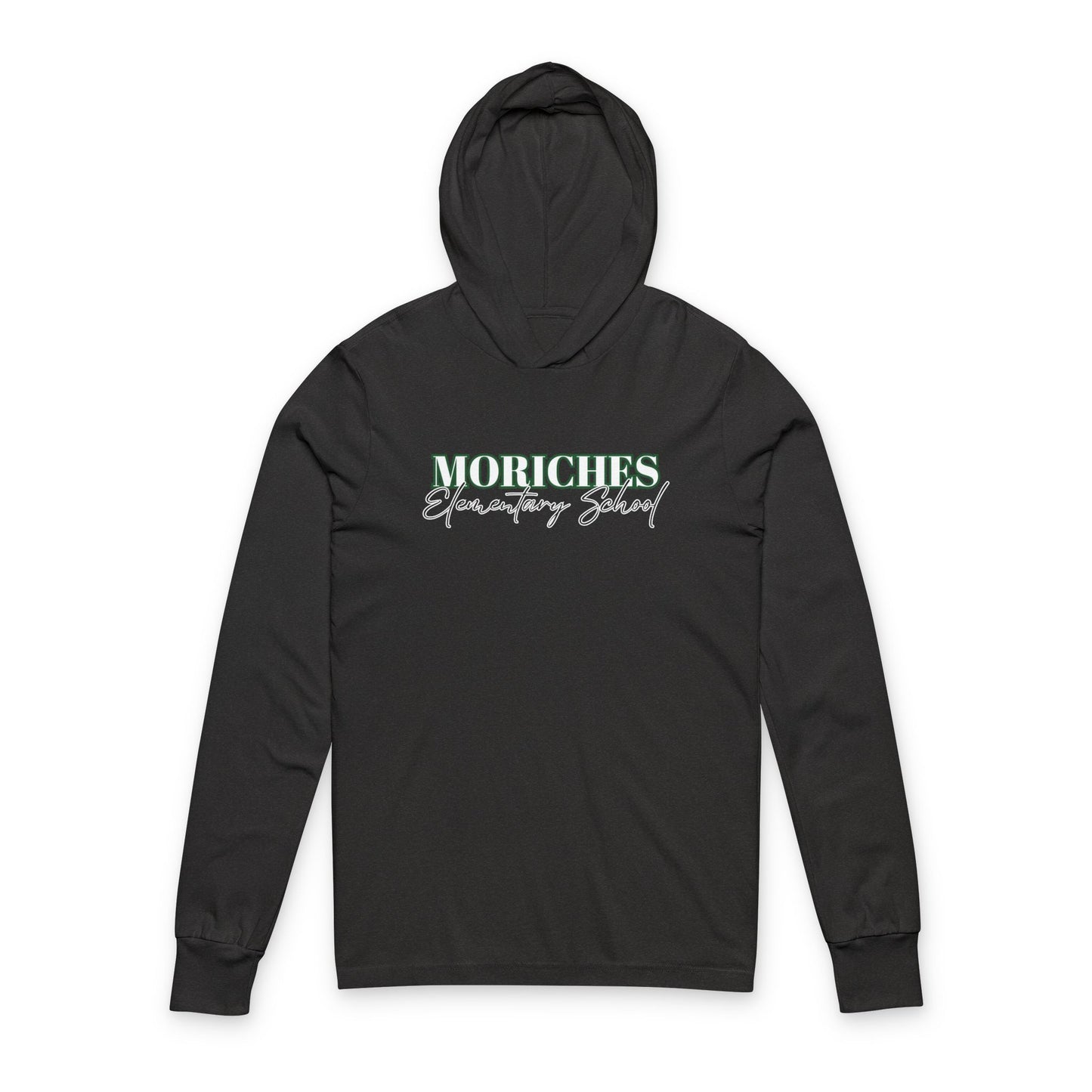 Moriches Elementary School Unisex Hooded Long Sleeve Tee with Bows