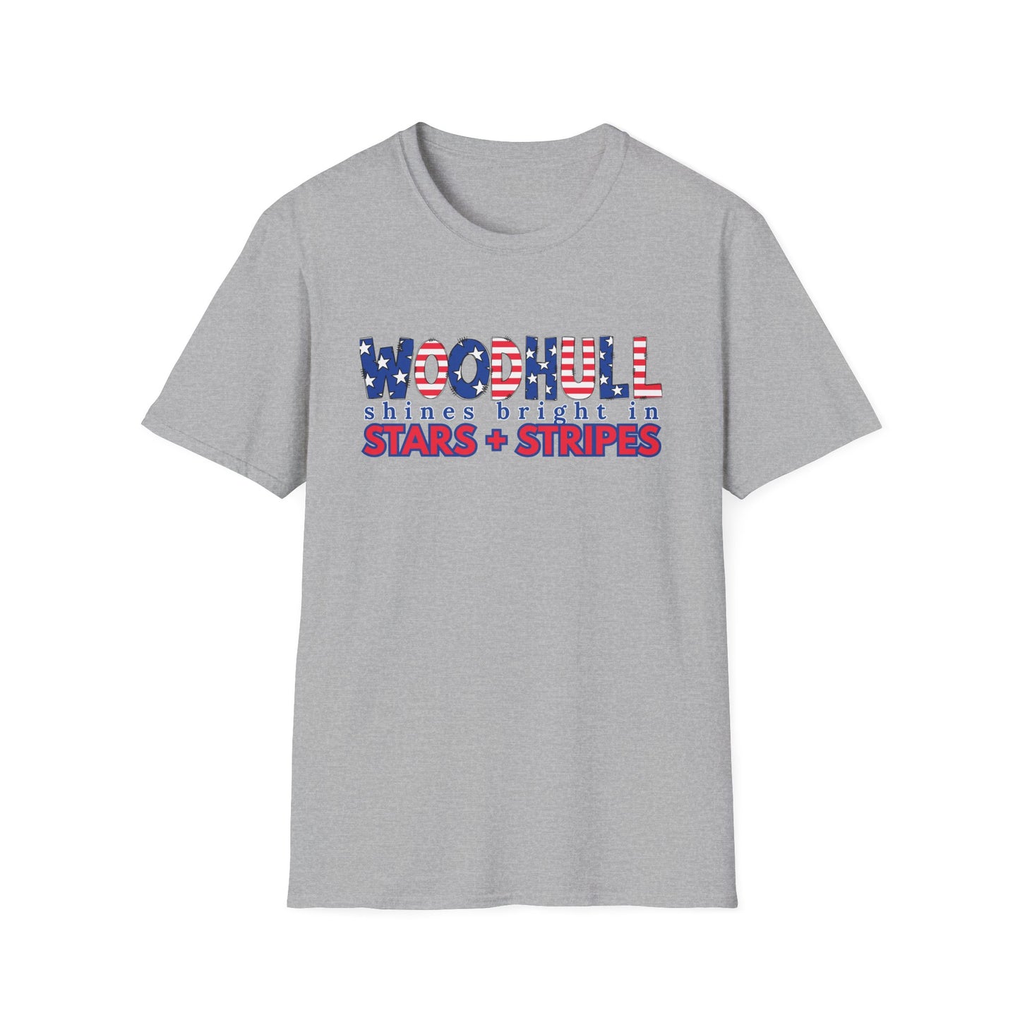 Unisex T-Shirt Woodhull Flag Day-Holiday Design
