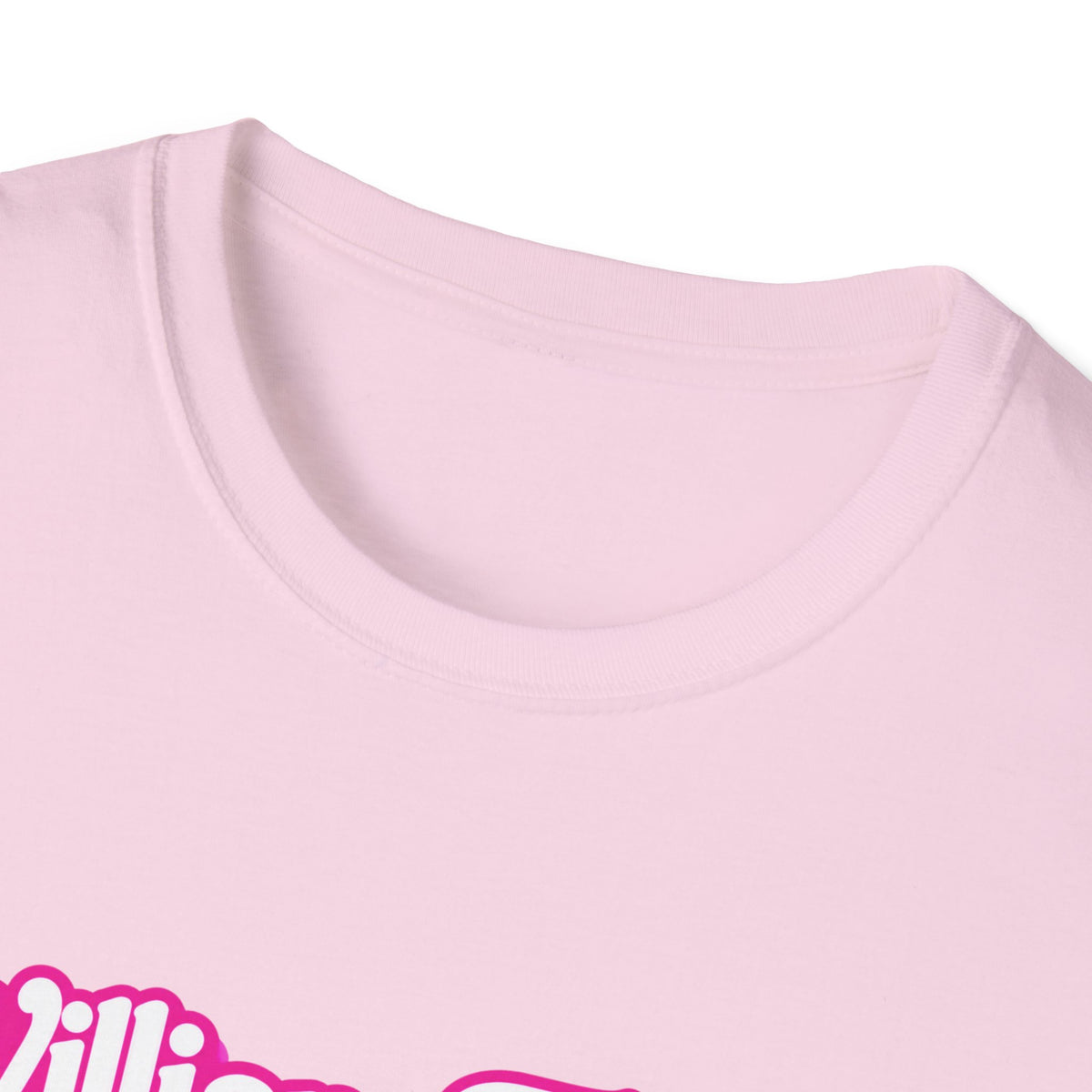 WFE Barbie-Breast Cancer Awareness Tee, Unisex Softstyle T-Shirt