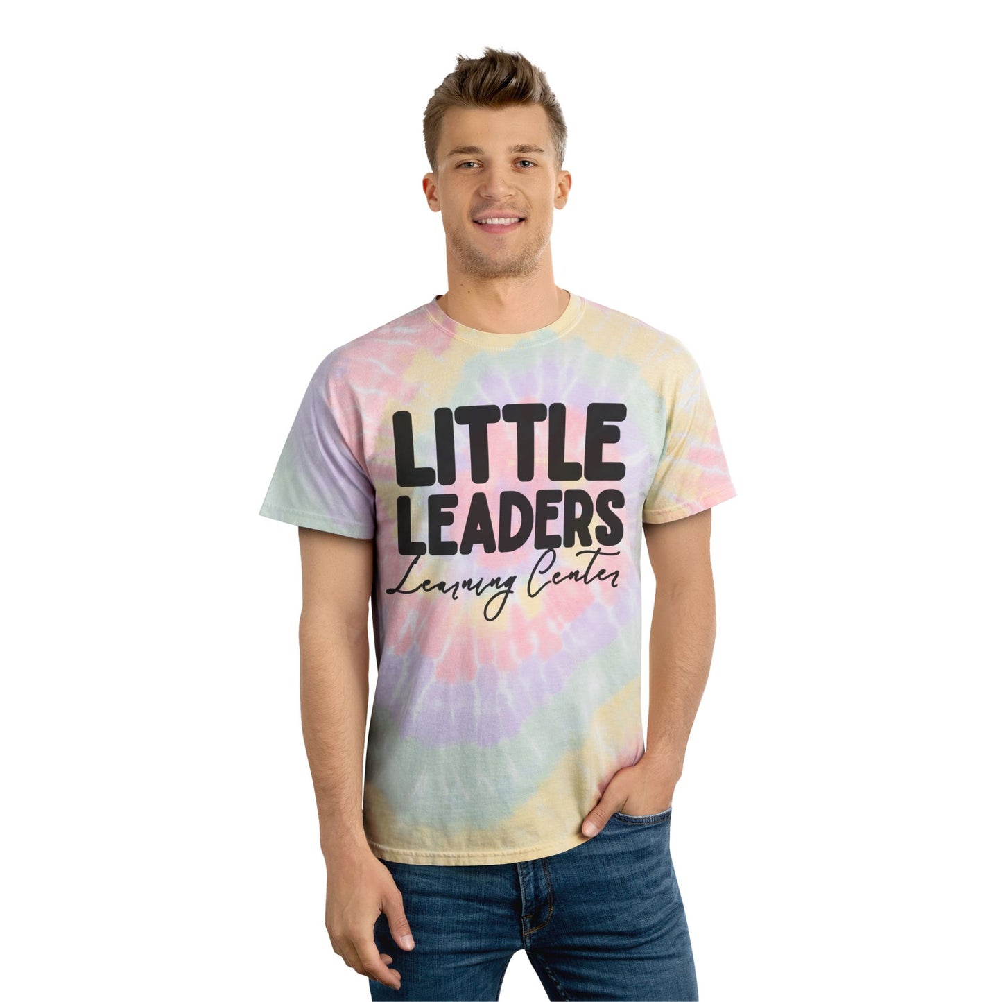 Little Leaders Learning Center Colorful Tie-Dye Tee