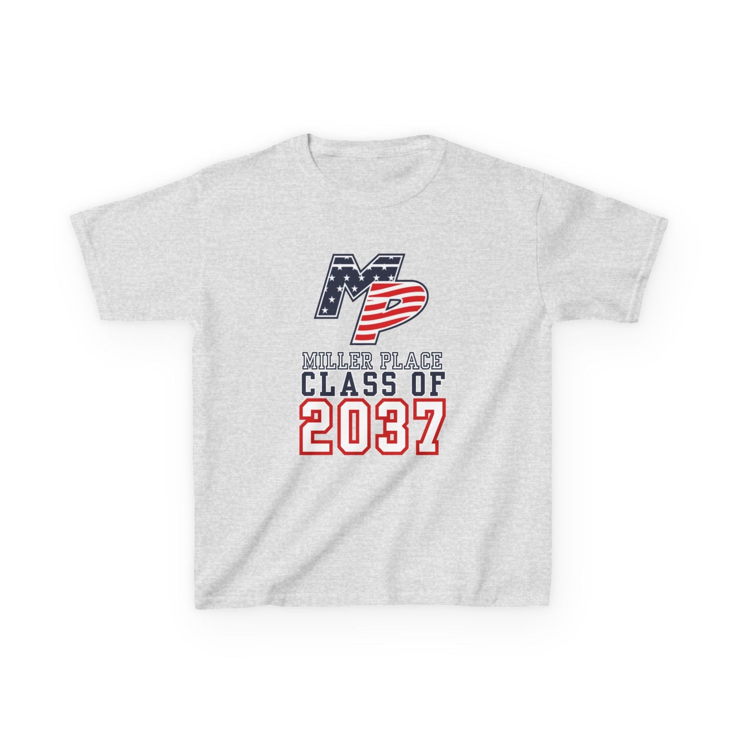 Miller Place Class of 2037 Kids Heavy Cotton Tee