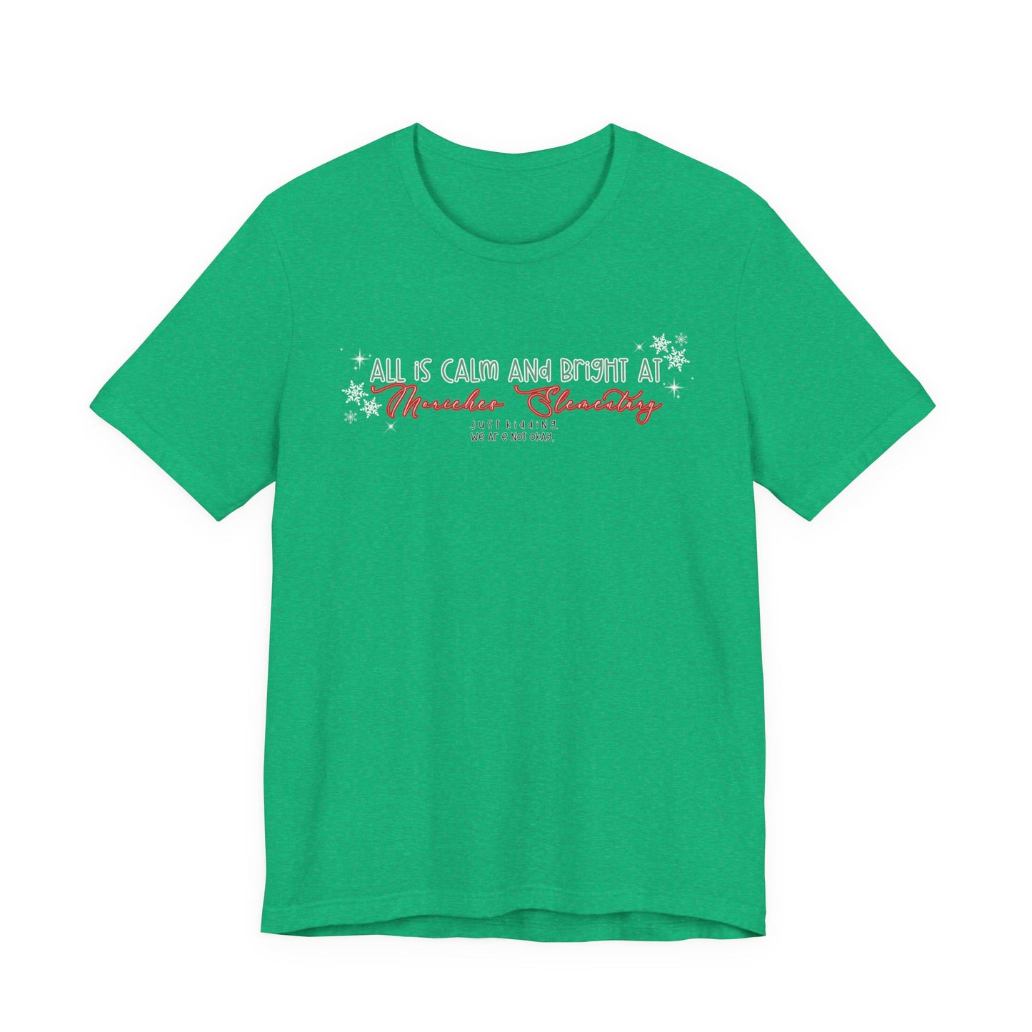 All is calm at Moriches— Christmas Unisex T‑Shirt