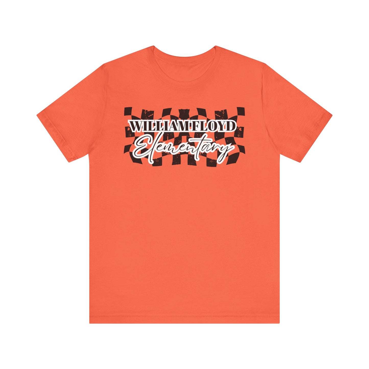 WFE Checkered Logo Unisex Jersey Tee