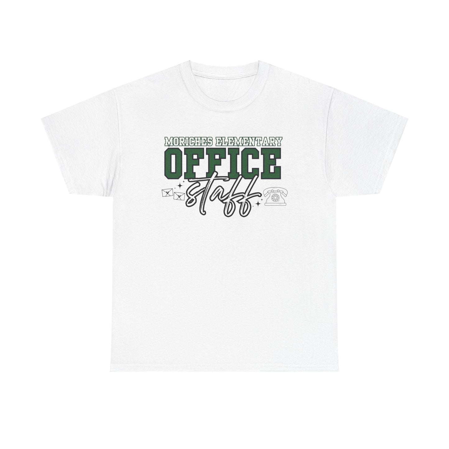 Moriches Office Staff Unisex Heavy Cotton Tee - Heart & Soul of Moriches Design