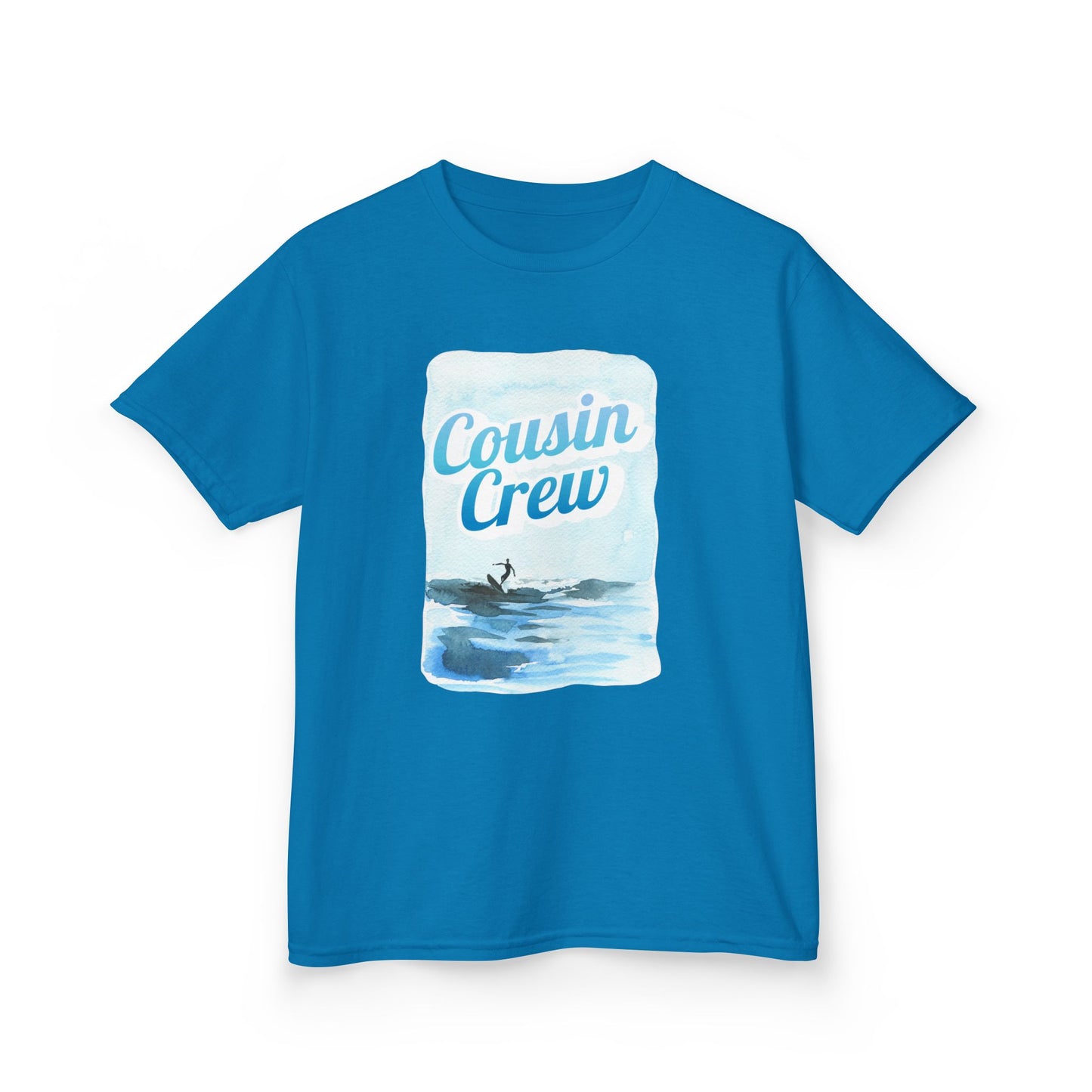 Cool Cousin Crew Kids Tee - Summer Fun, Family Gatherings, Beach Days, Mini Collection