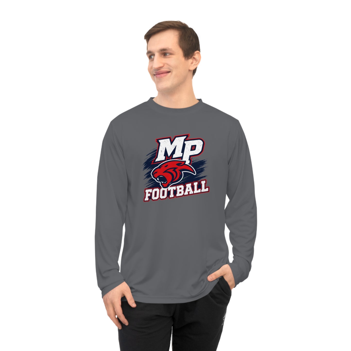 MP Football Long Sleeve Moisture Wicking Performance Shirt