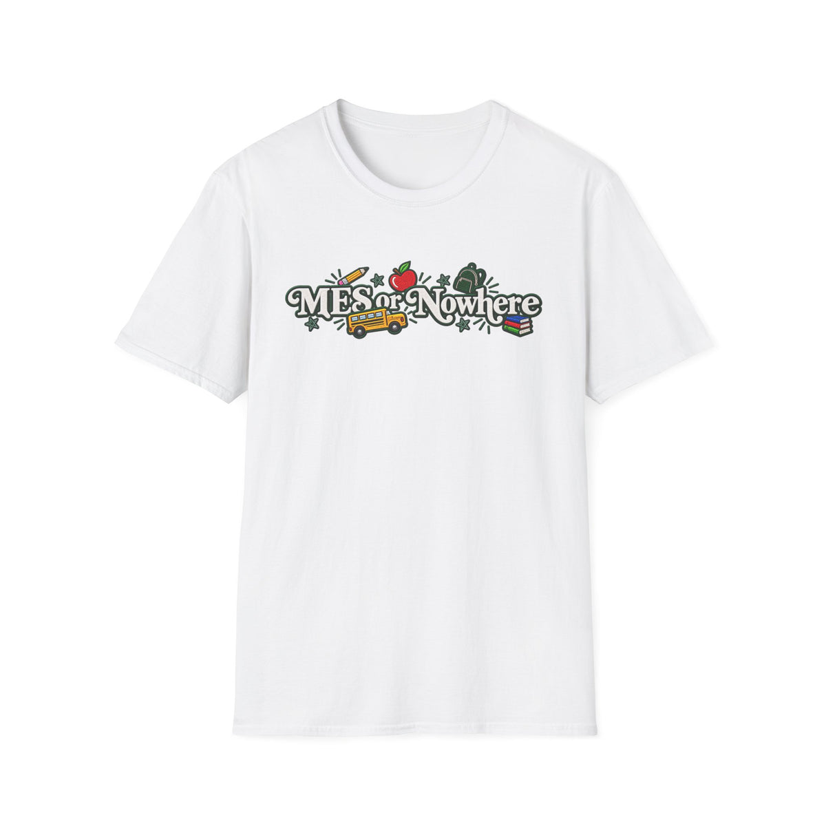 MES or Nowhere" - Moriches Softstyle T-Shirt