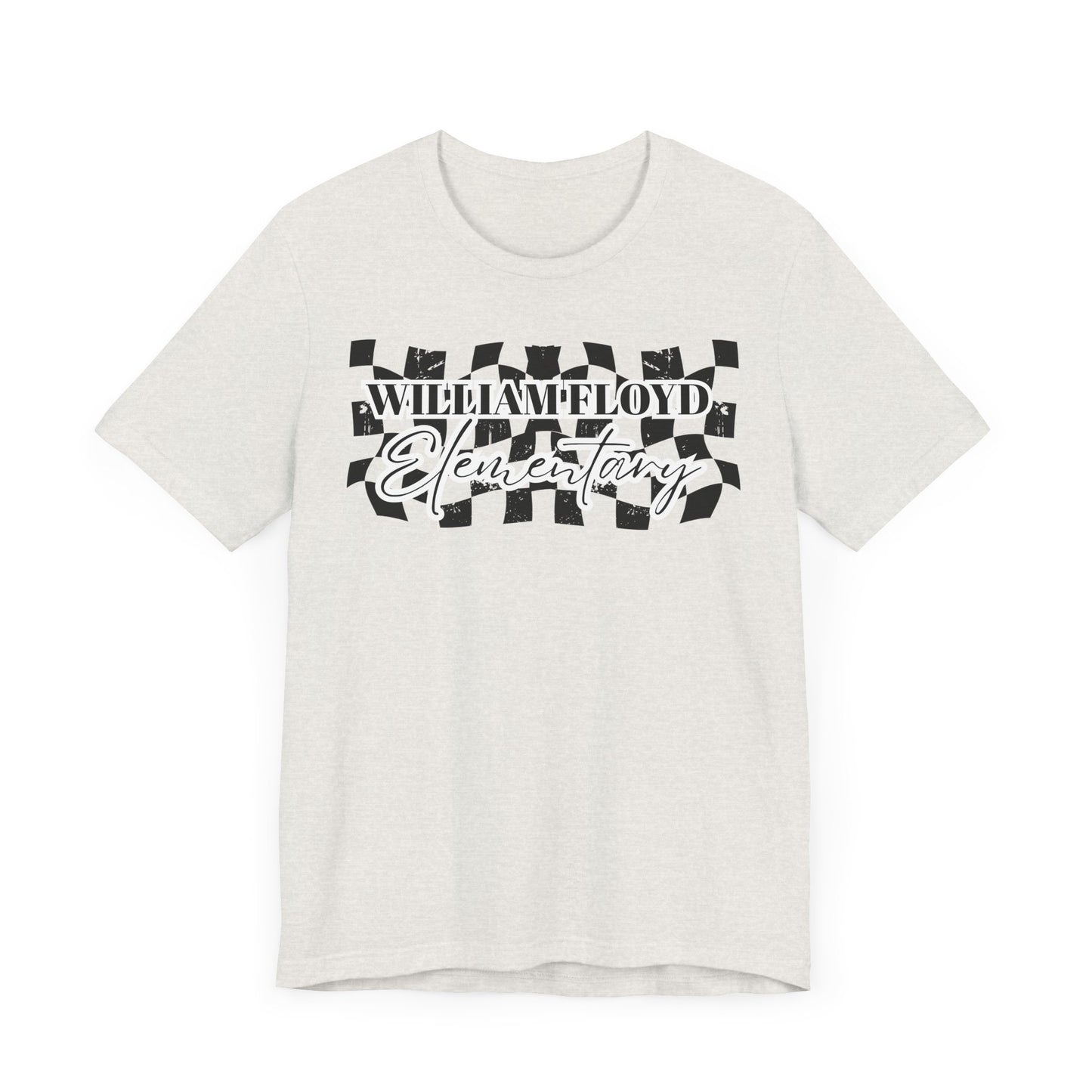 WFE Checkered Logo Unisex Jersey Tee