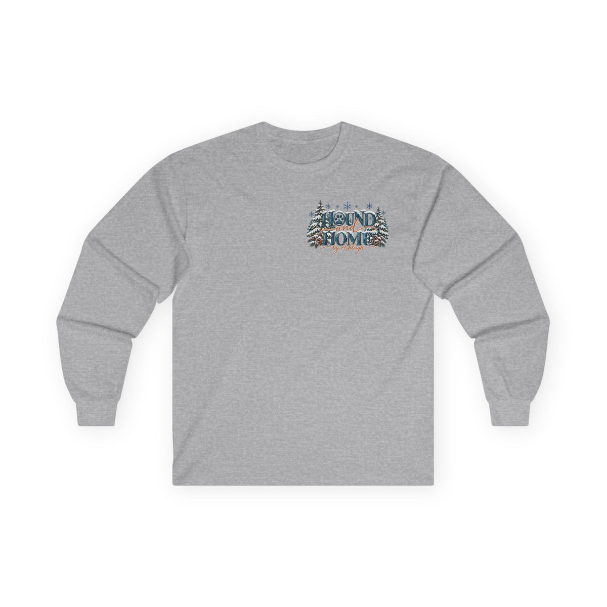Holiday "Hound + Home" Long Sleeve Tee