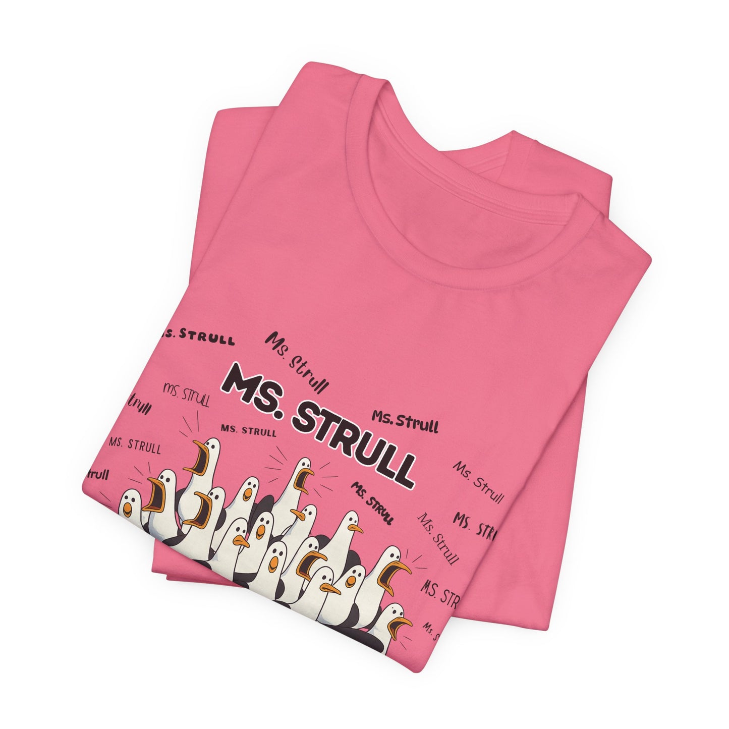 Mrs. Strull Penguin Choir T-Shirt — Funny Teacher Personalized Tee