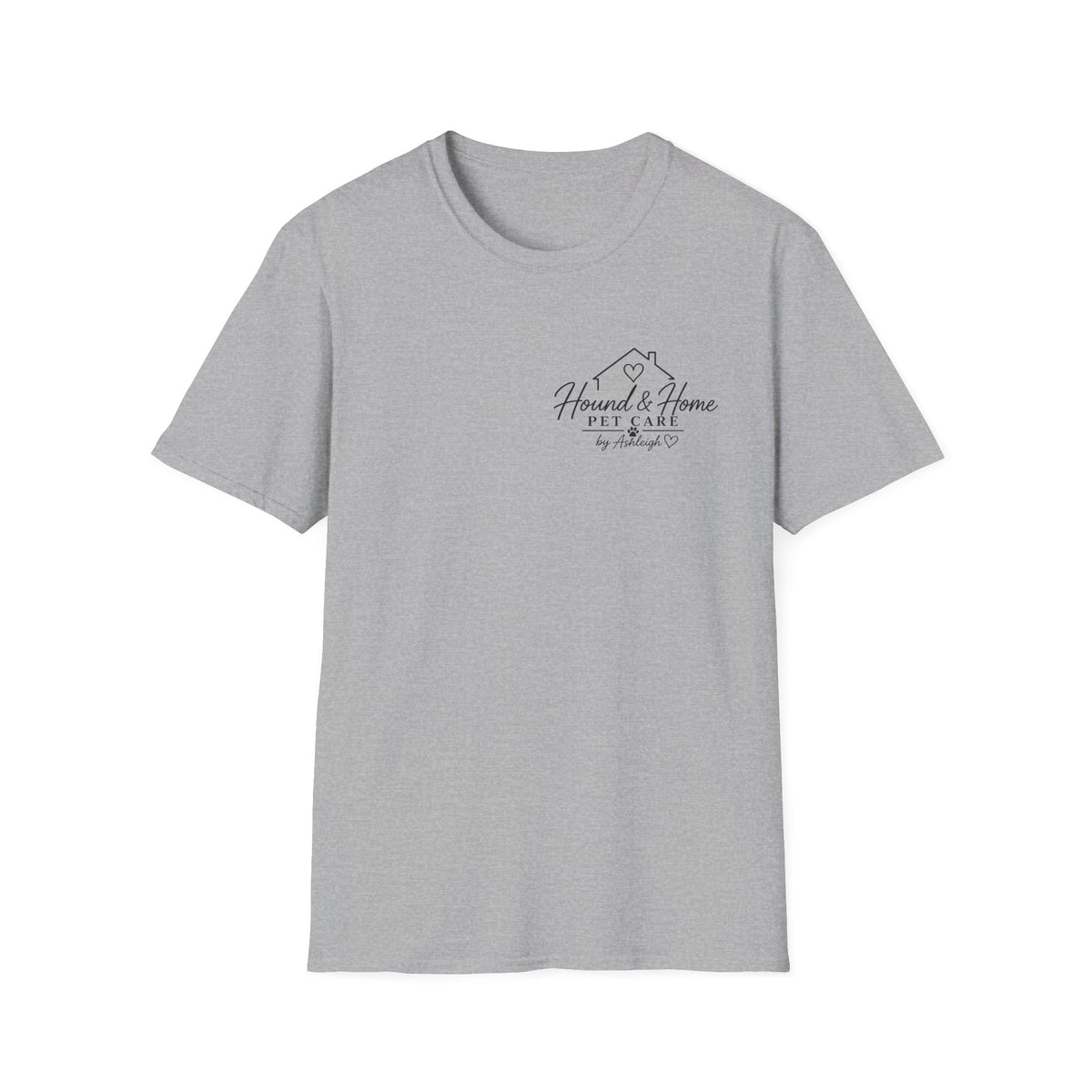 Hound & Home "Stay Pawsitive" — T-Shirt