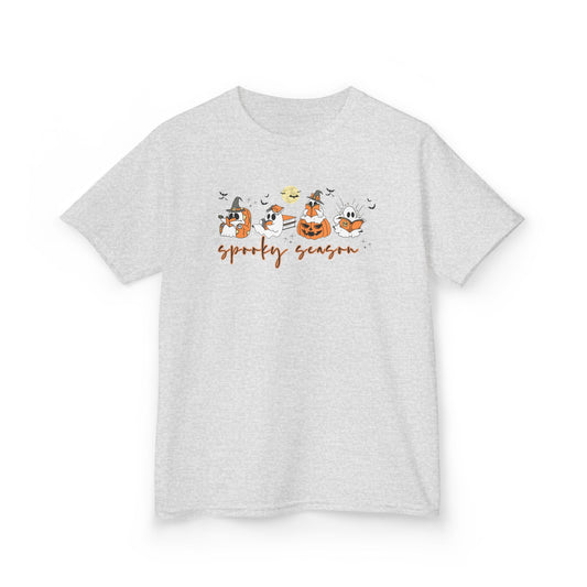 Spooky Season- Reading Ghosts- Halloween - Kids Cotton™ Tee
