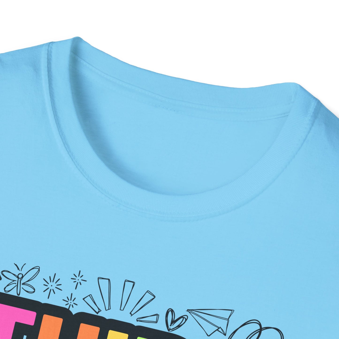 Dream Team- 3rd Grade- Unisex Softstyle T-Shirt- Teacher Life