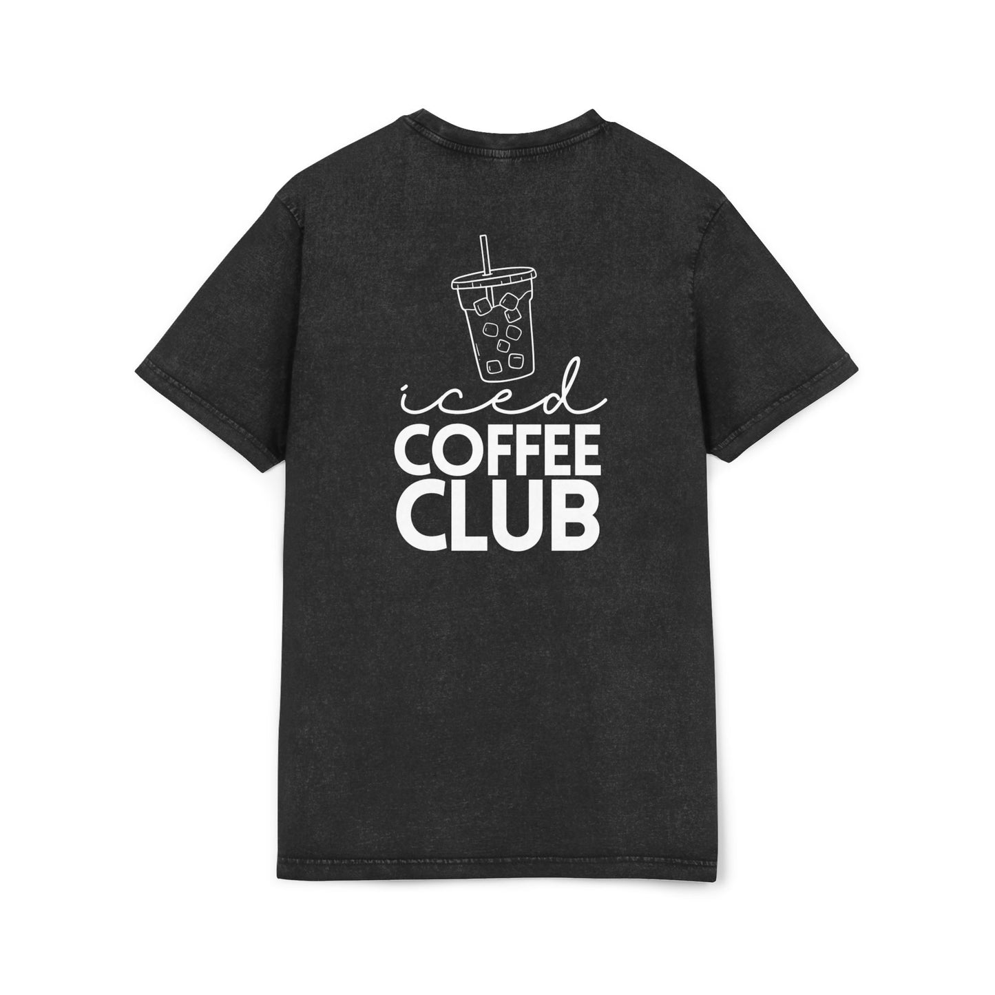Iced Coffee Club Acid Washed Tee