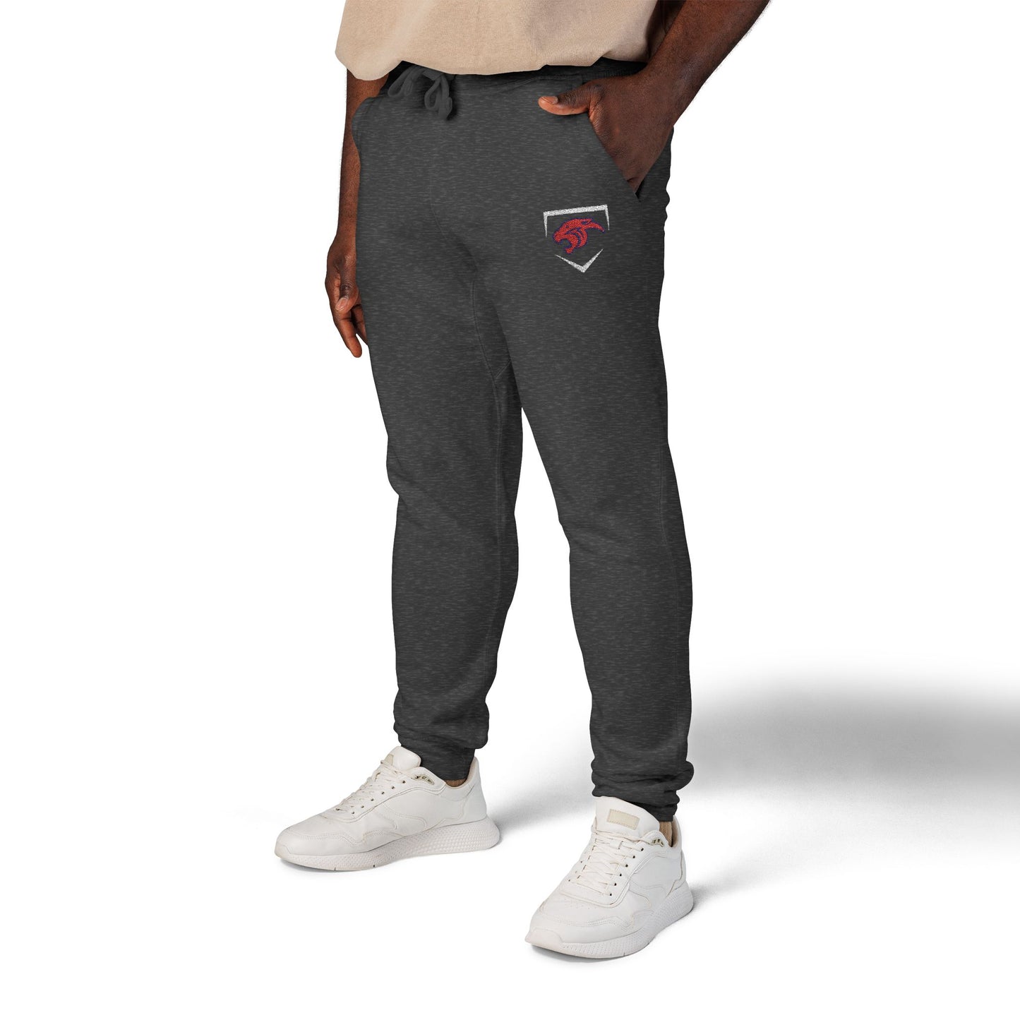 MP Baseball- Embroidered Fleece Sweatpants – Diamond Club