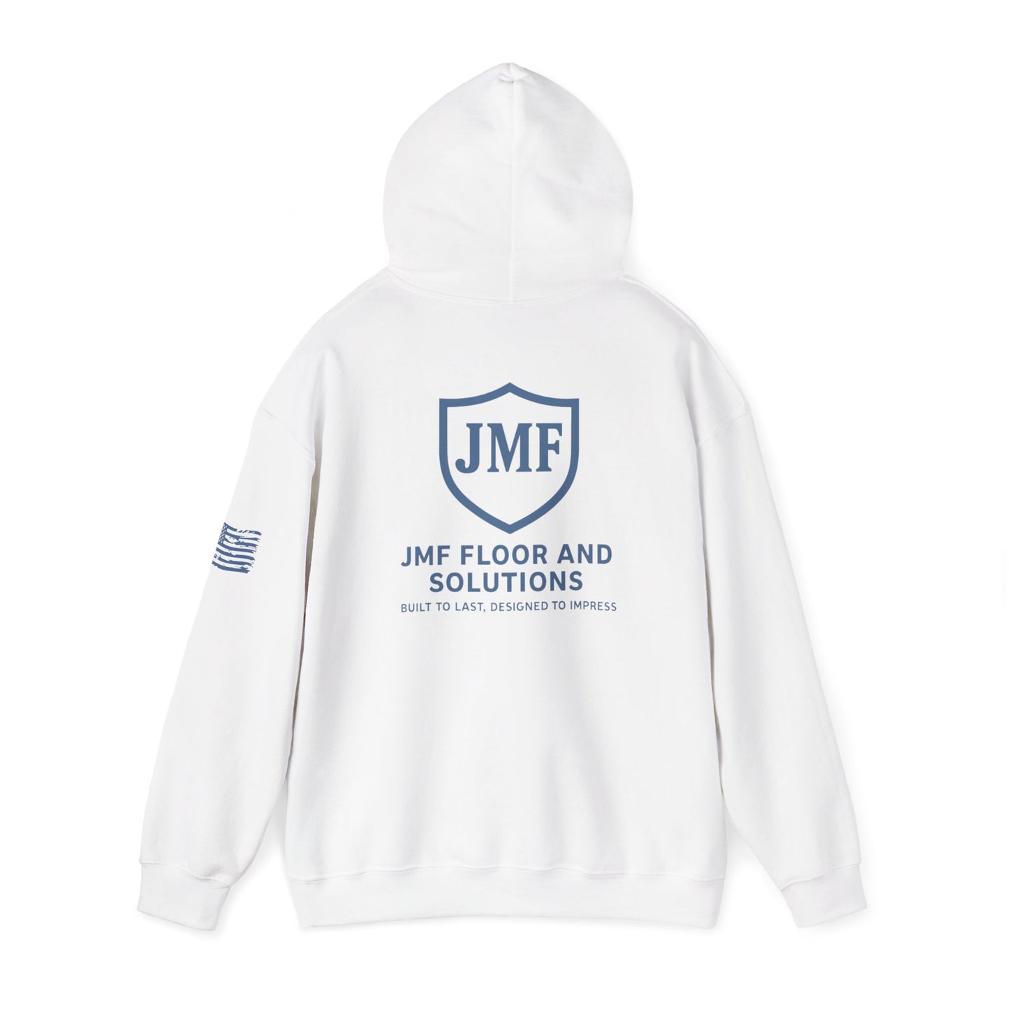 JMF Personalized, Cozy Sweatshirt Gift, JMF Floor and Solutions, Unisex Heavy Blend, Casual Style