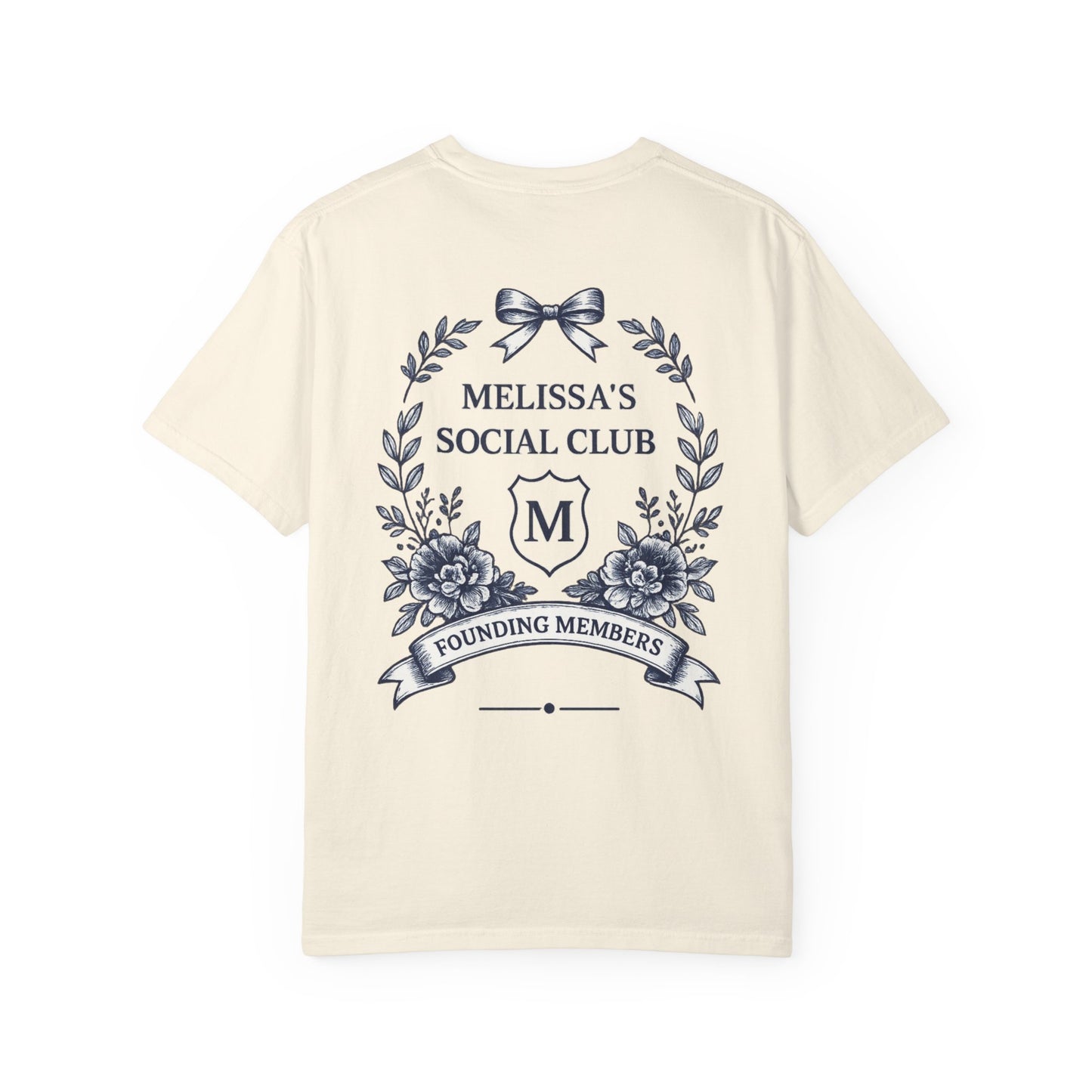 Melissa's Social Club T-Shirt —Personalized