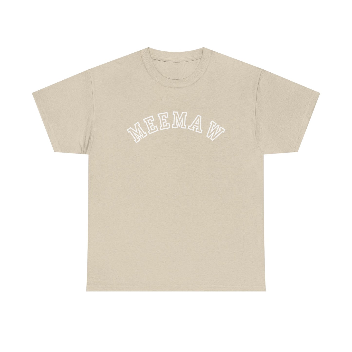 Meemaw- Unisex Heavy Cotton Tee - Comfortable Everyday Wear- Motherhood