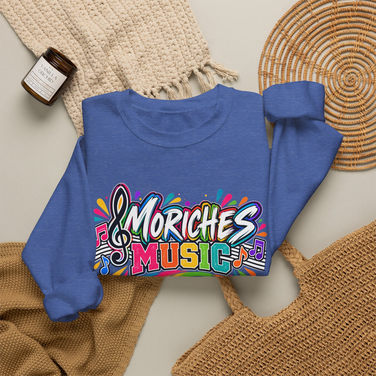 Moriches Music Sweatshirt — "Make Every Note Count" Crewneck