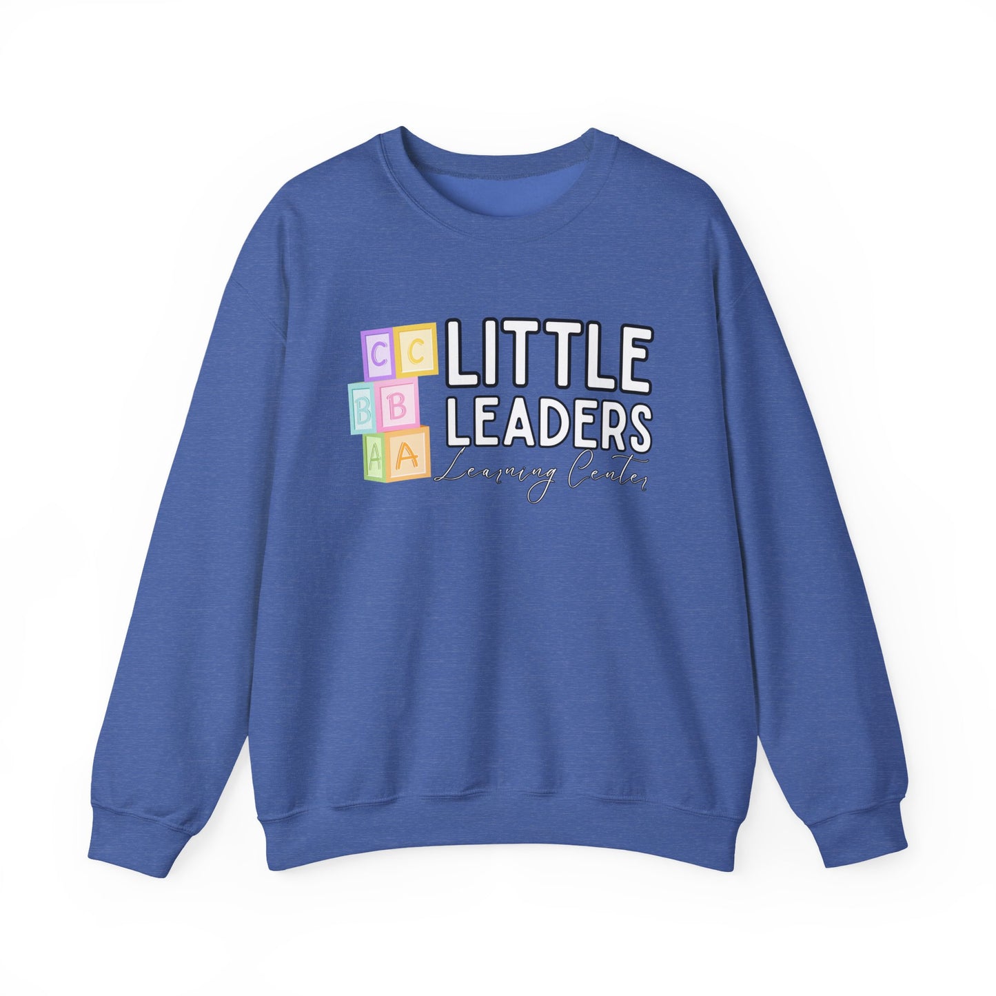 Little Leaders w/ Blocks Crewneck Unisex Sweatshirt