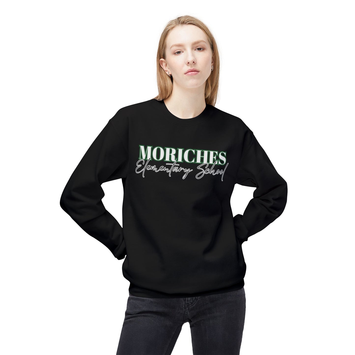 Moriches Elementary School Fleece Crewneck Sweatshirt - Floyd Strong Edition