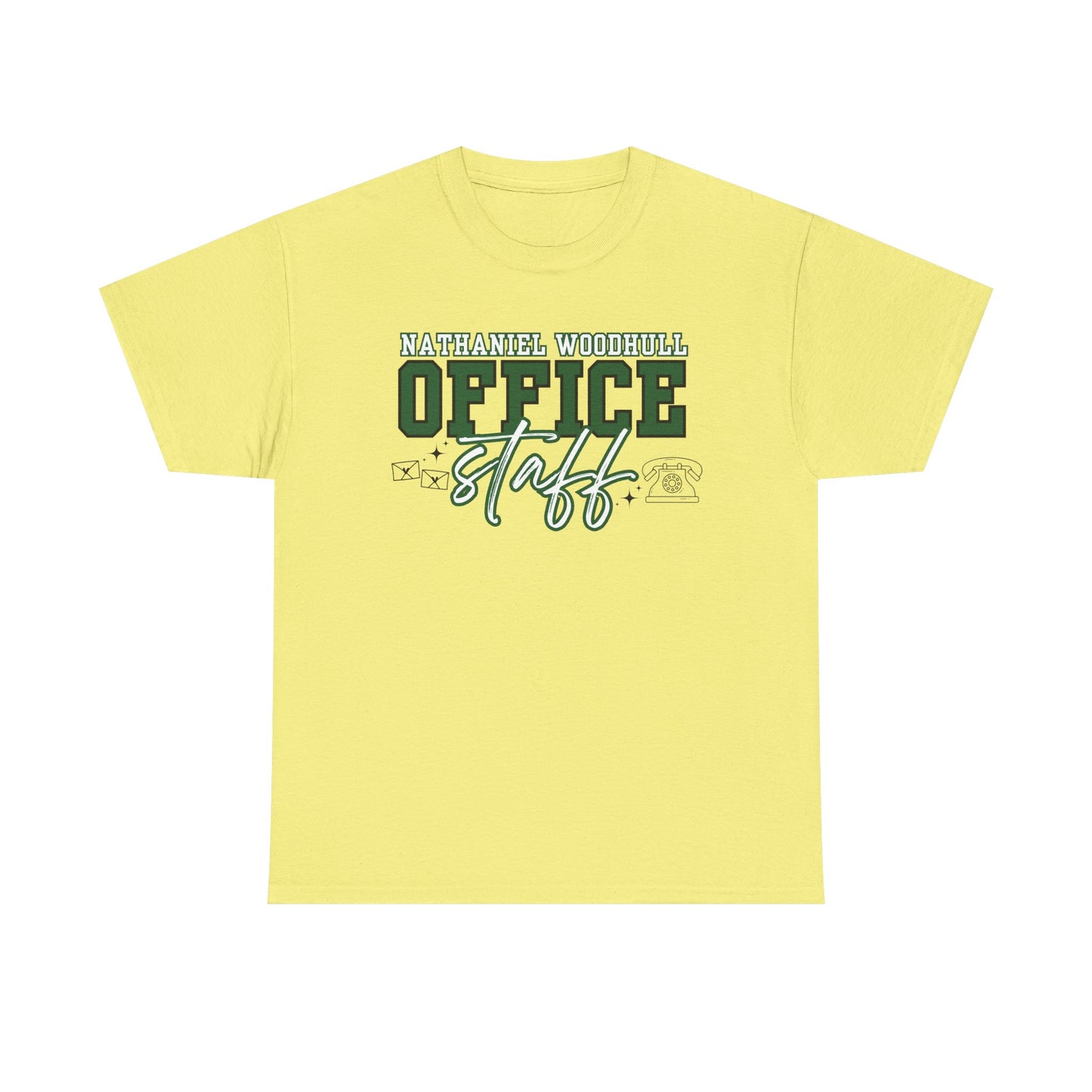 Woodhull Office Staff Unisex Heavy Cotton Tee - Heart & Soul of Woodhull Design