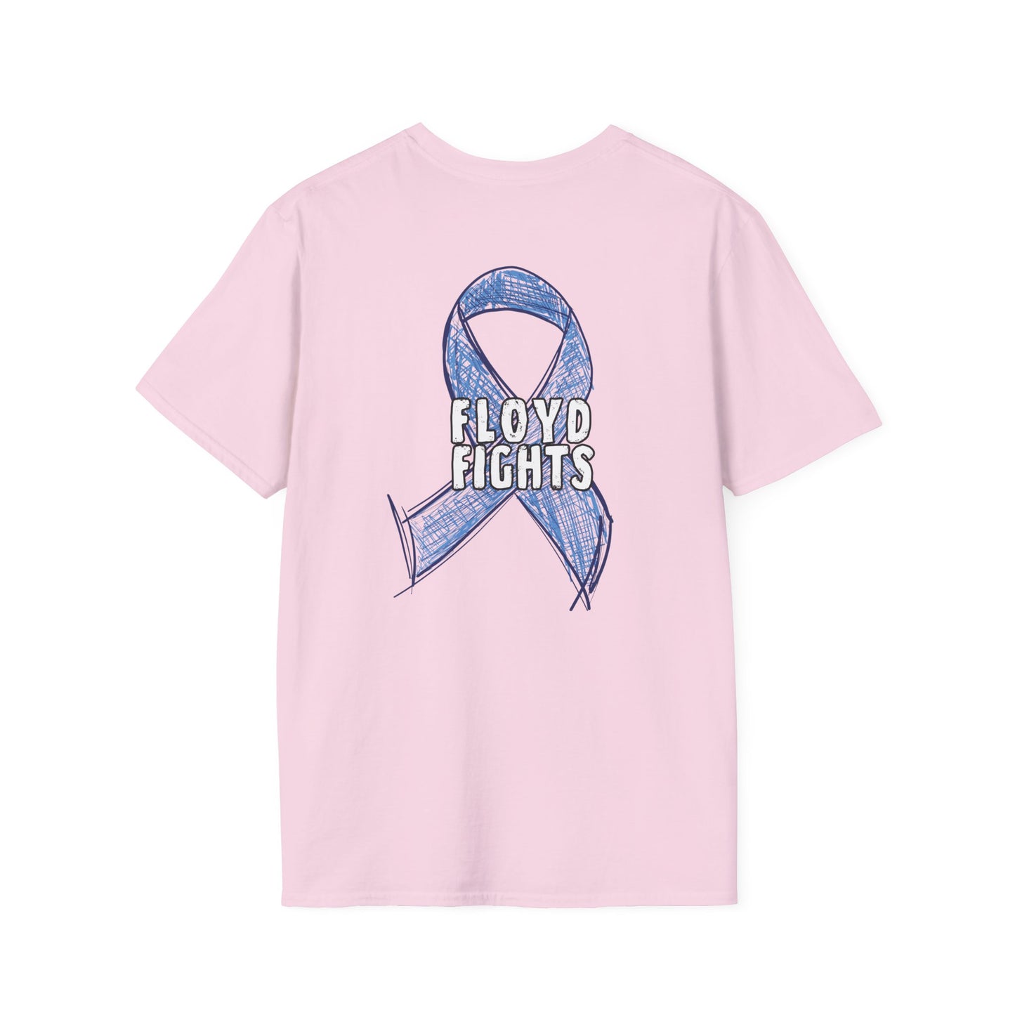 FLOYD FIGHTS Ribbon Diabetes Awareness T-Shirt | Softstyle Tee