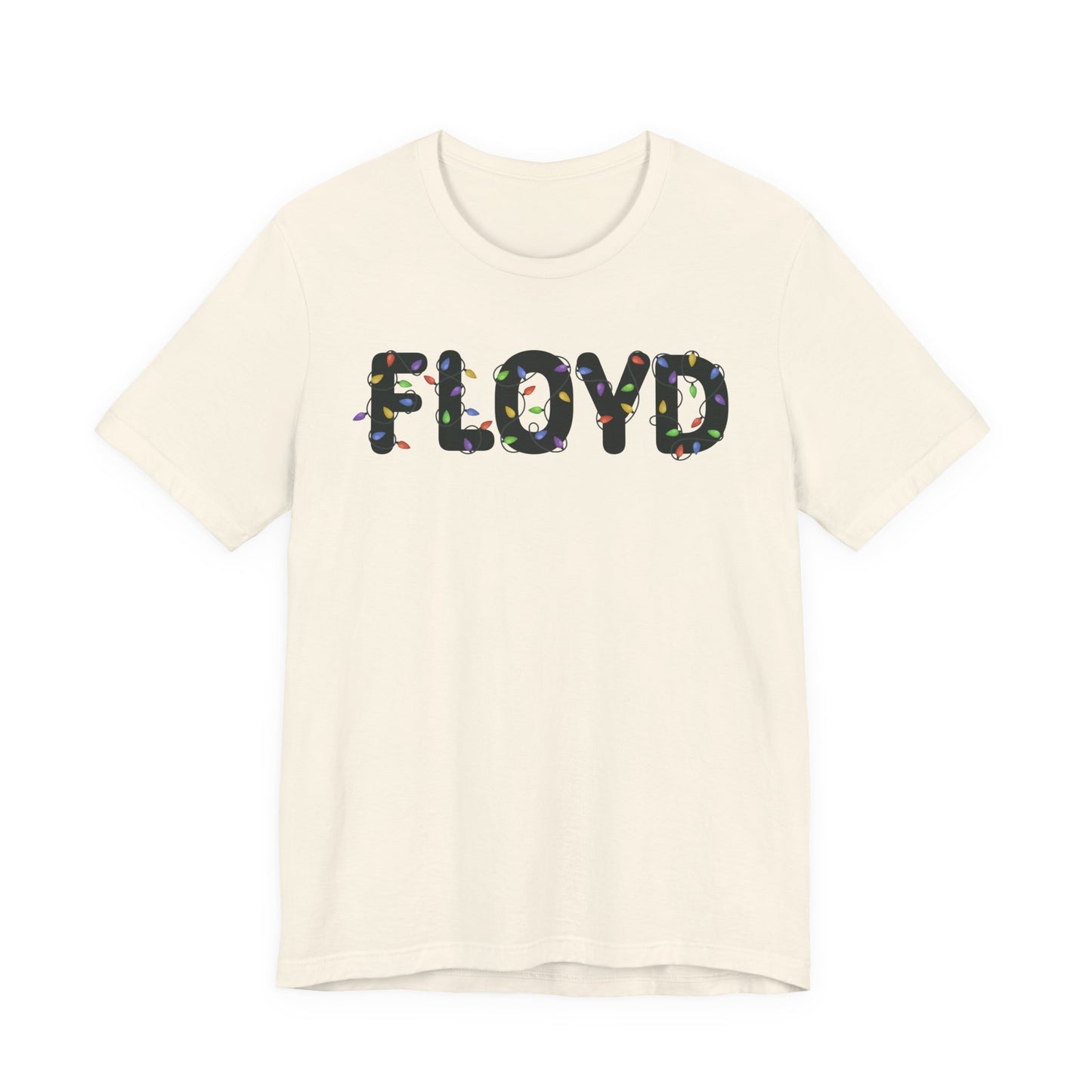FLOYD in lights— Christmas Unisex T‑Shirt