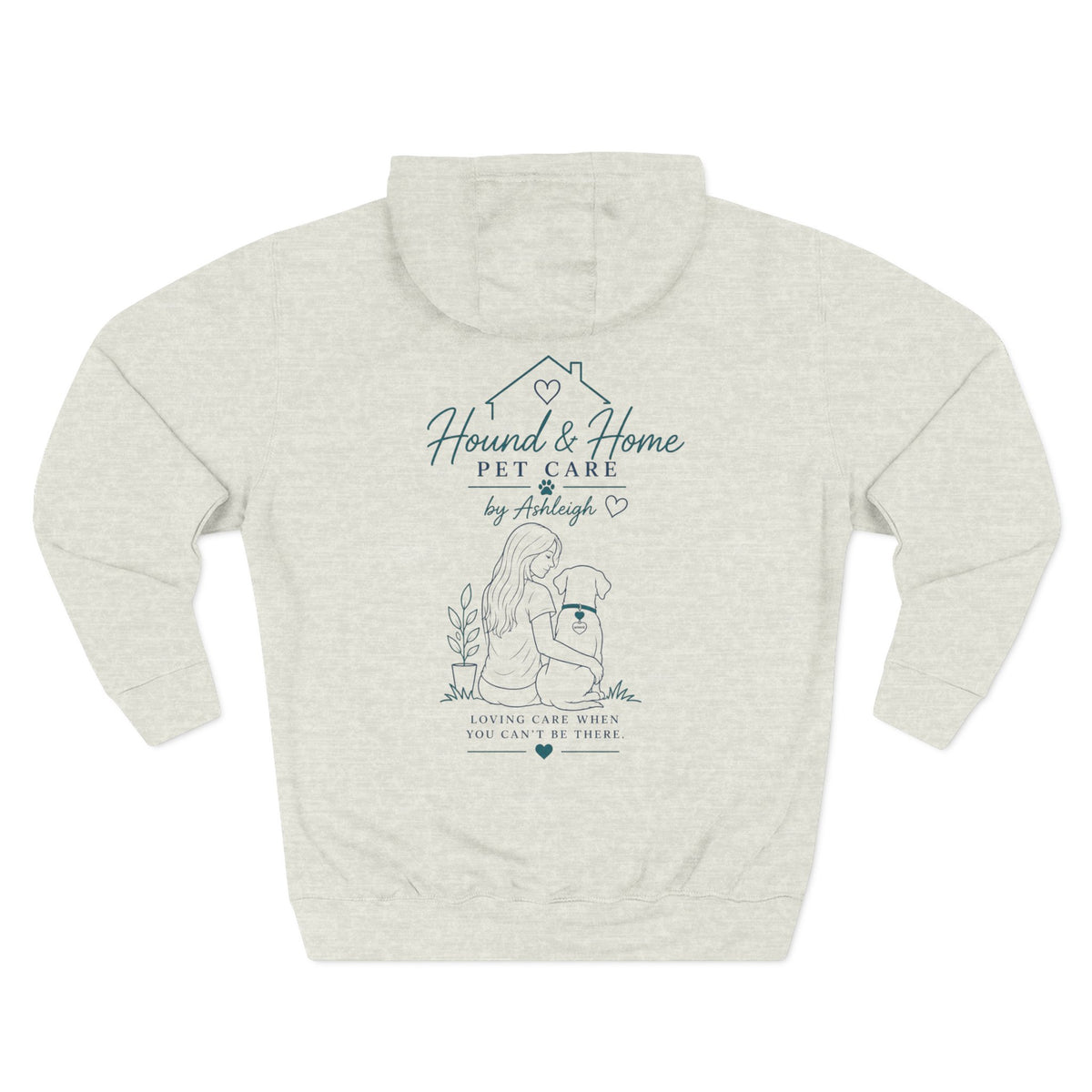 Ashleigh 2— "Hound and Home" Logo Personalized Pullover