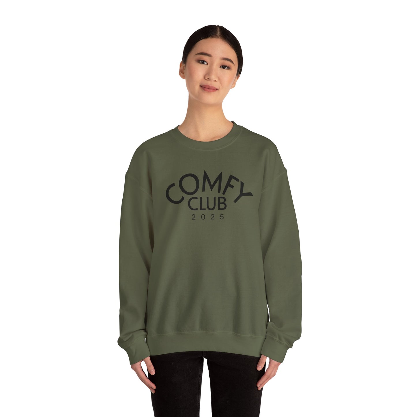 PERSONALIZED- Comfy Club 2025 Unisex Heavy Blend Crewneck Sweatshirt