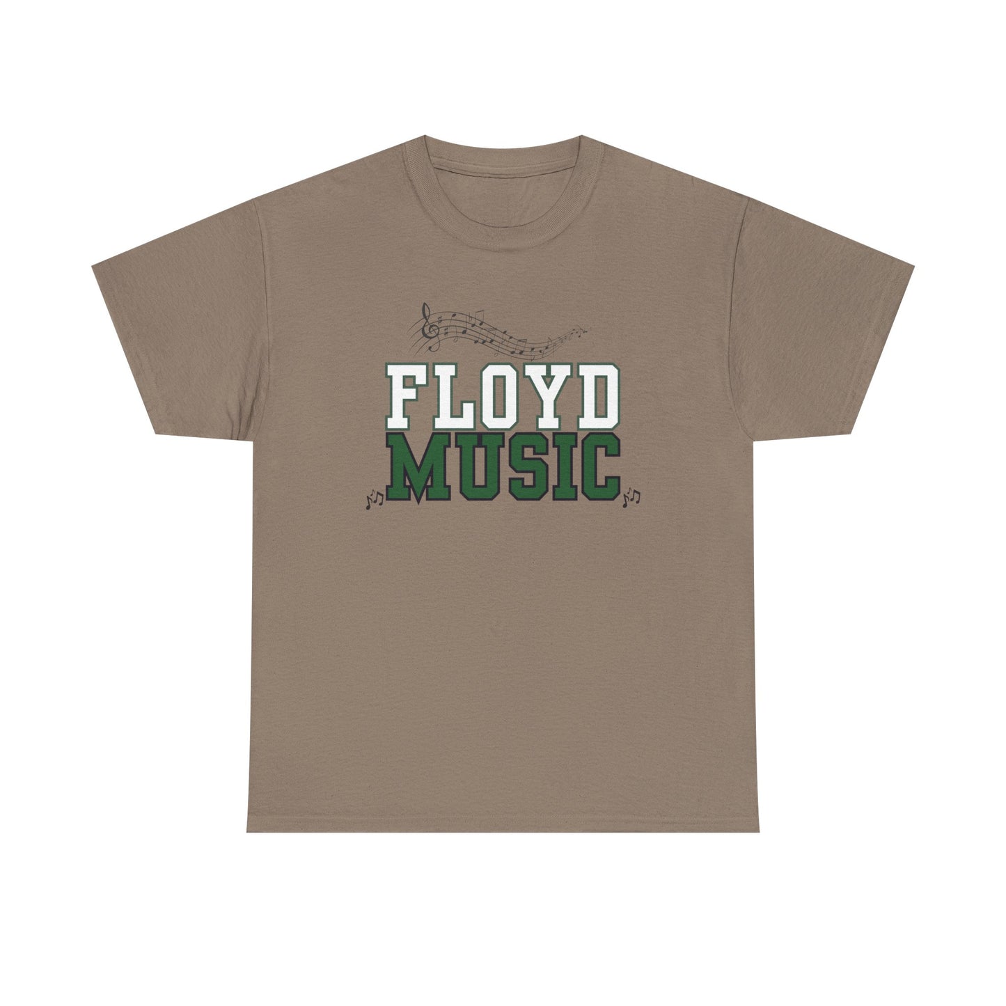 Danielsen- Floyd Music Heavy Cotton Tee - "Music is the Soundtrack of Your Life" Unisex T-Shirt- Personalized