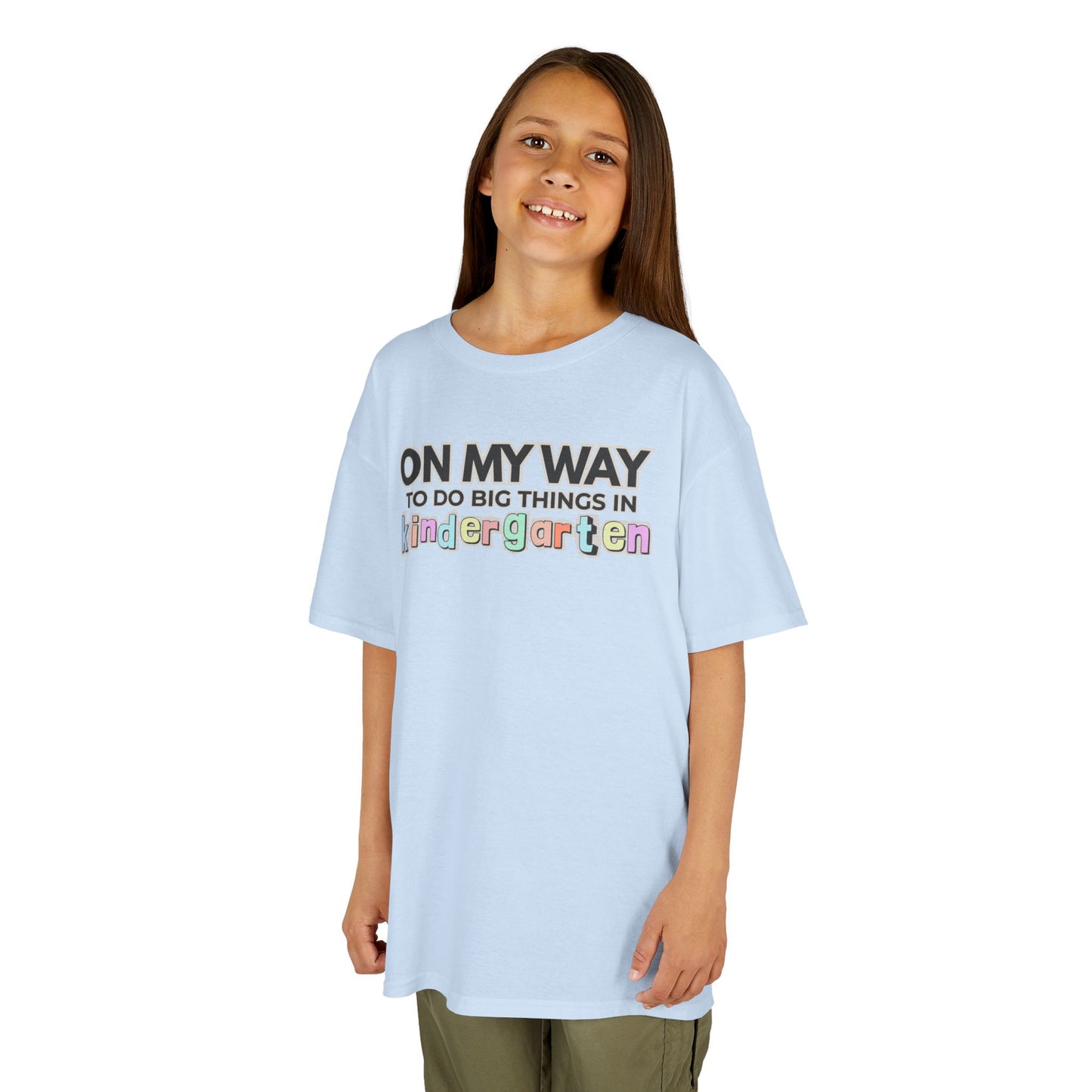 Big Things in Kindergarten- Kids Back to School Shirt