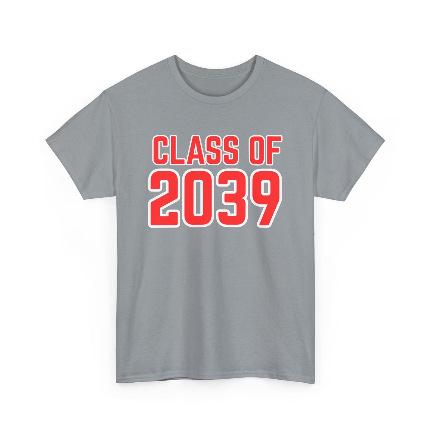 Class of 2039 Unisex Heavy Cotton Tee- Back to School- Grow With Me