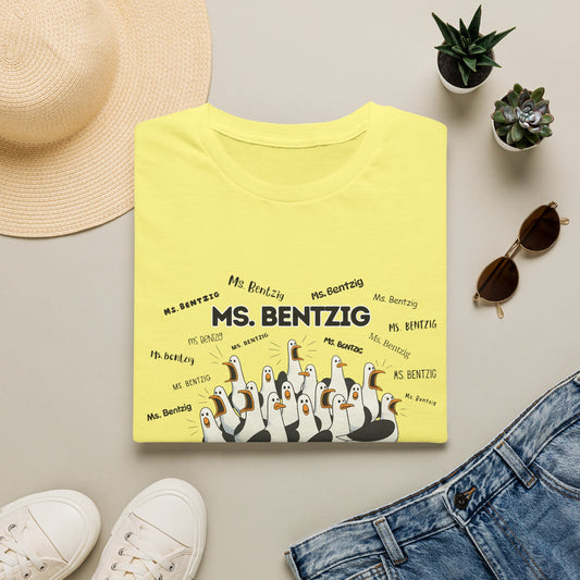 Ms. Bentzig - Seagull Crew Graphic T-Shirt — Personalized