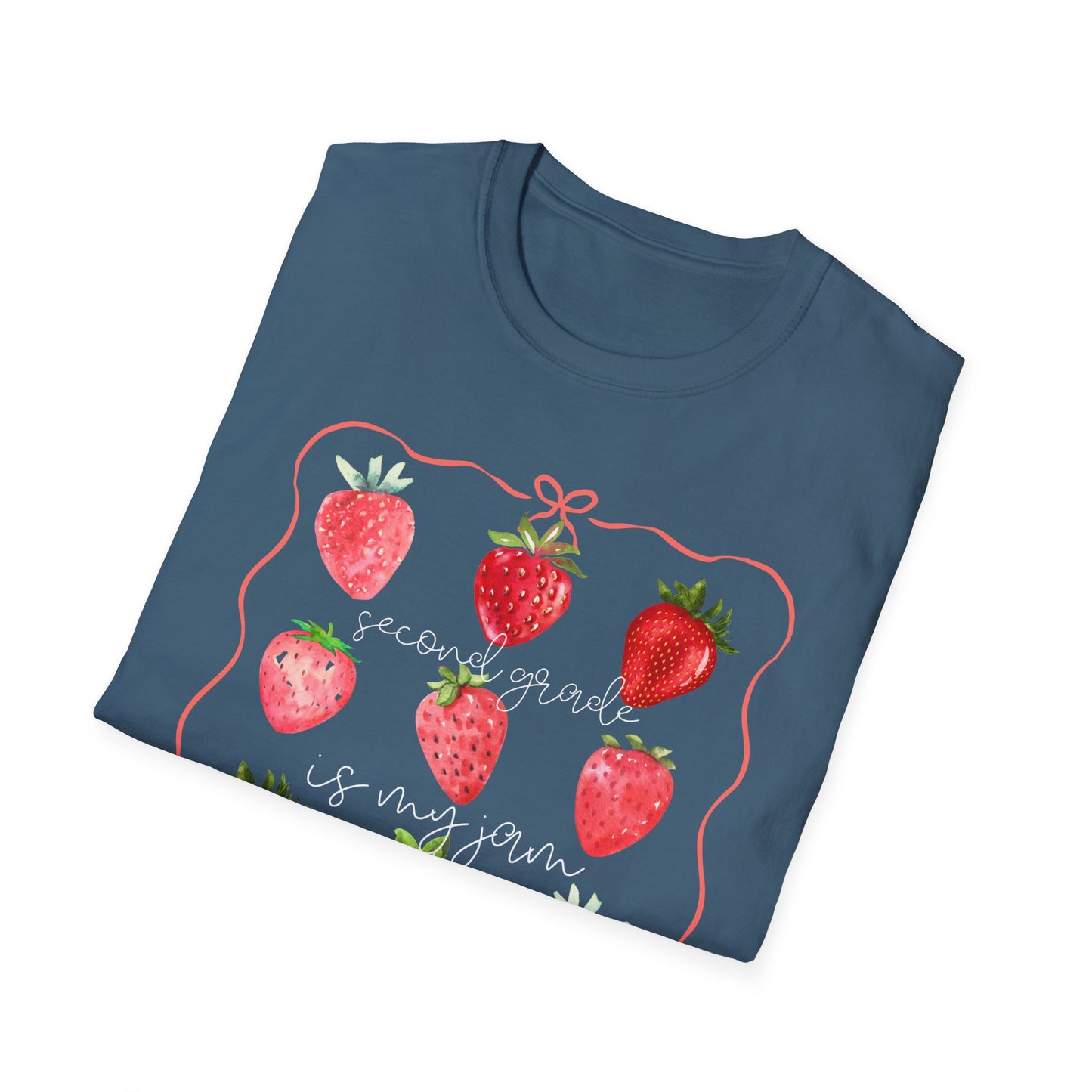 2nd Grade is my Jam- Unisex Softstyle T-Shirt- Back to School