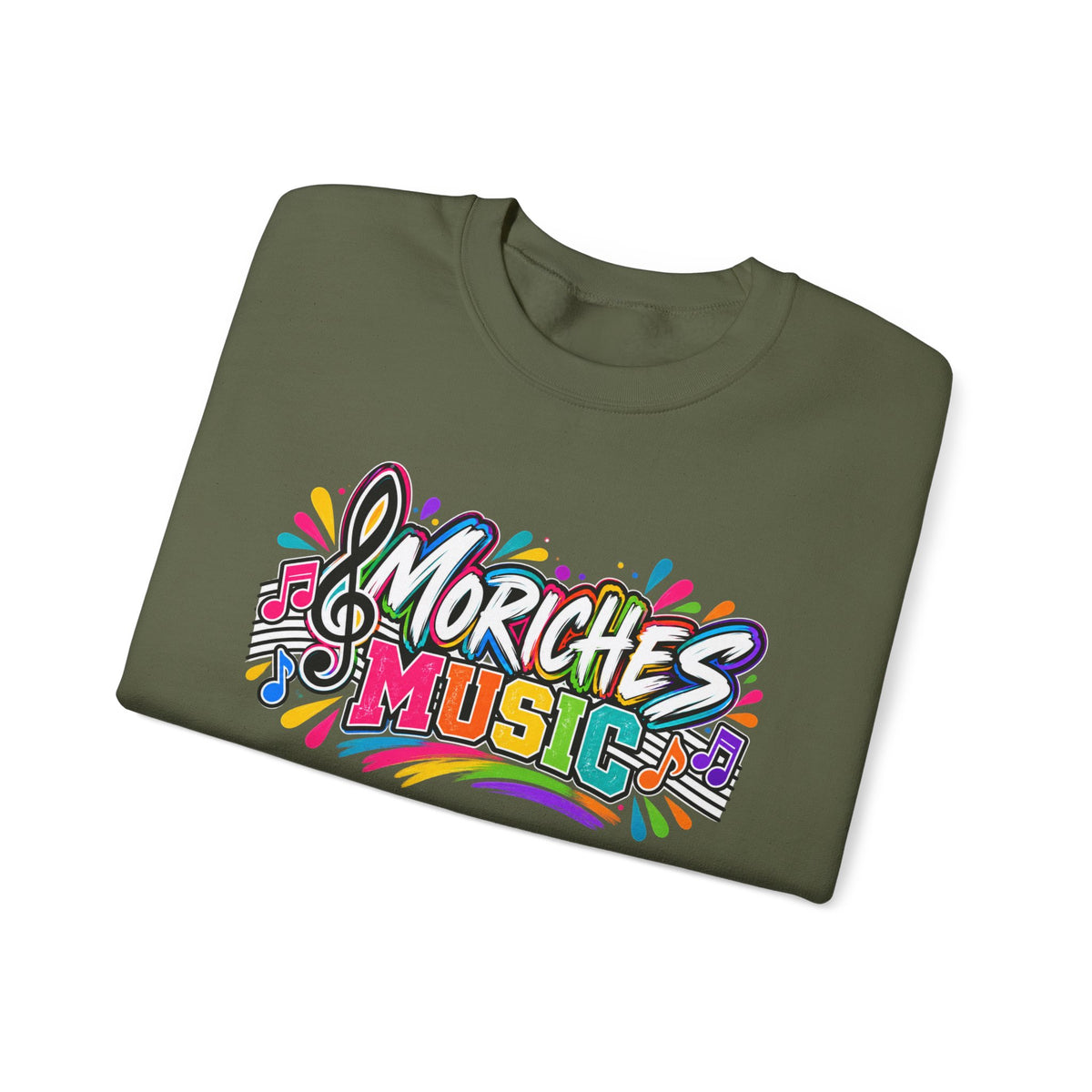 Moriches Music Sweatshirt — "Make Every Note Count" Crewneck