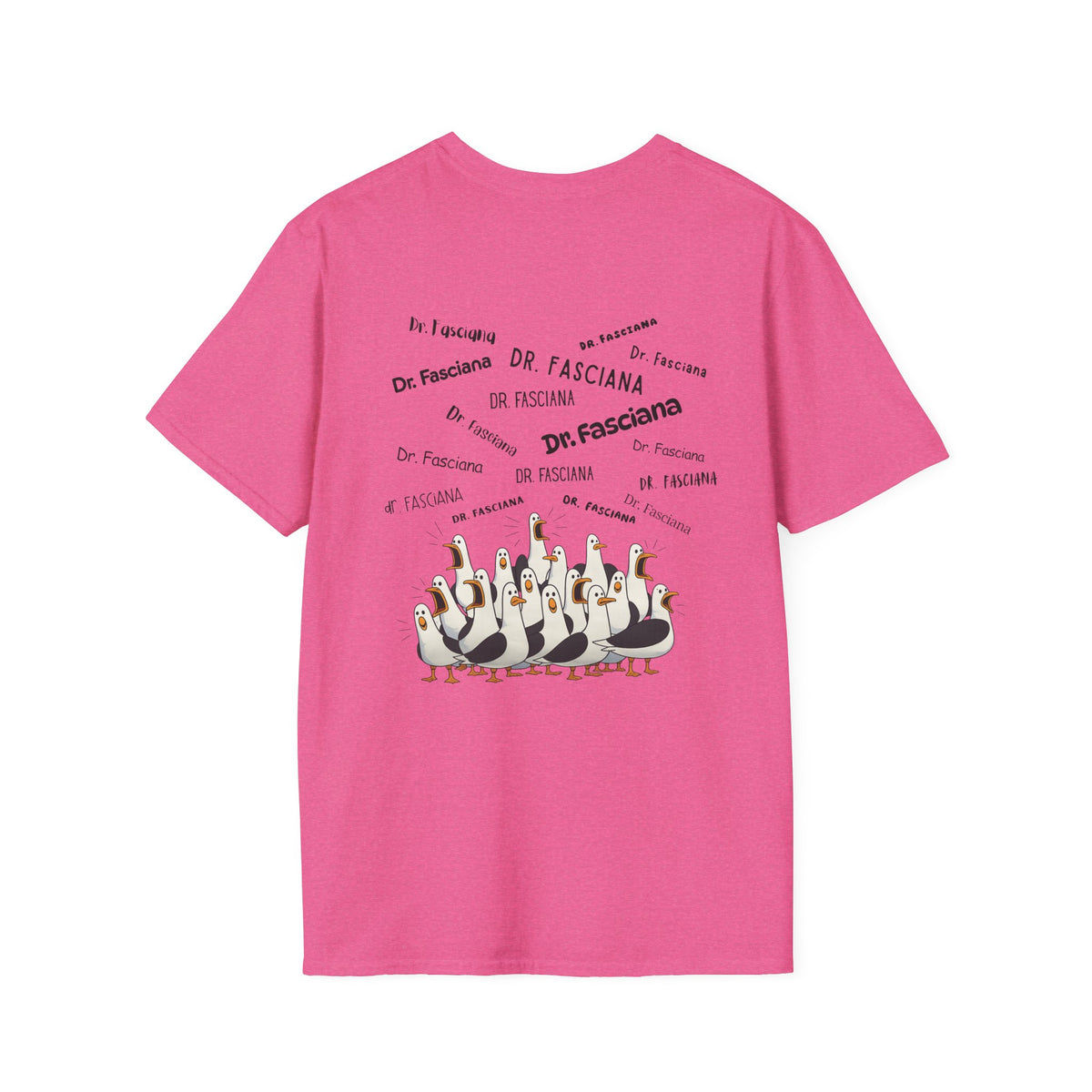 Dr. Fasciana- Seagull Crew Graphic T-Shirt — Personalized