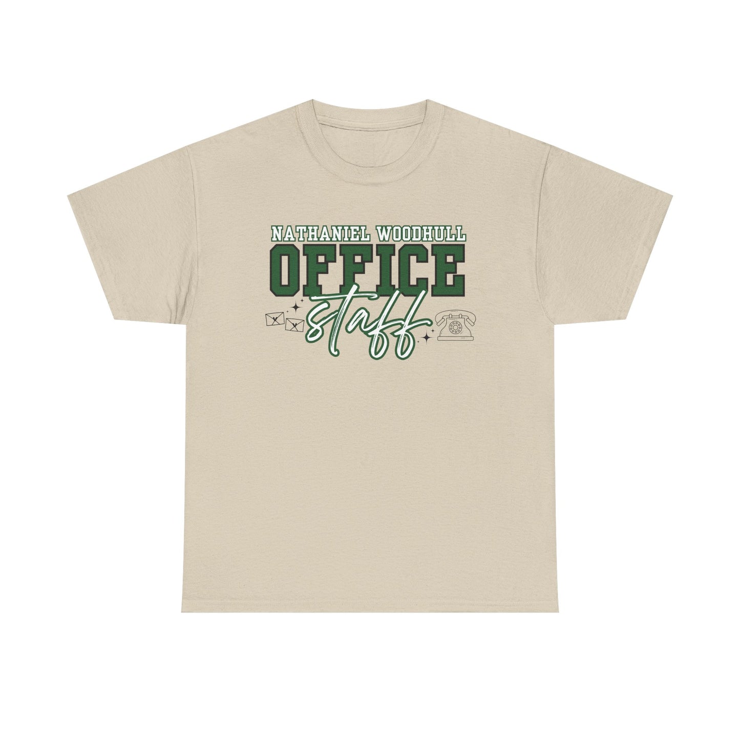 Woodhull Office Staff Unisex Heavy Cotton Tee - Heart & Soul of Woodhull Design