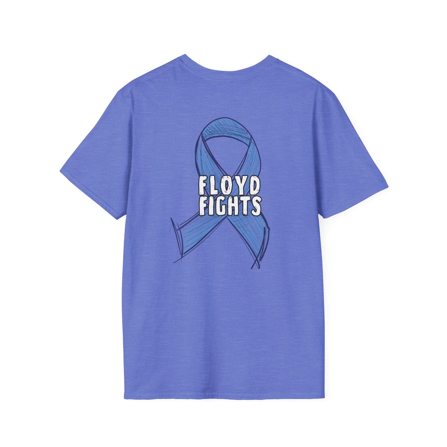 FLOYD FIGHTS Ribbon Diabetes Awareness T-Shirt | Softstyle Tee