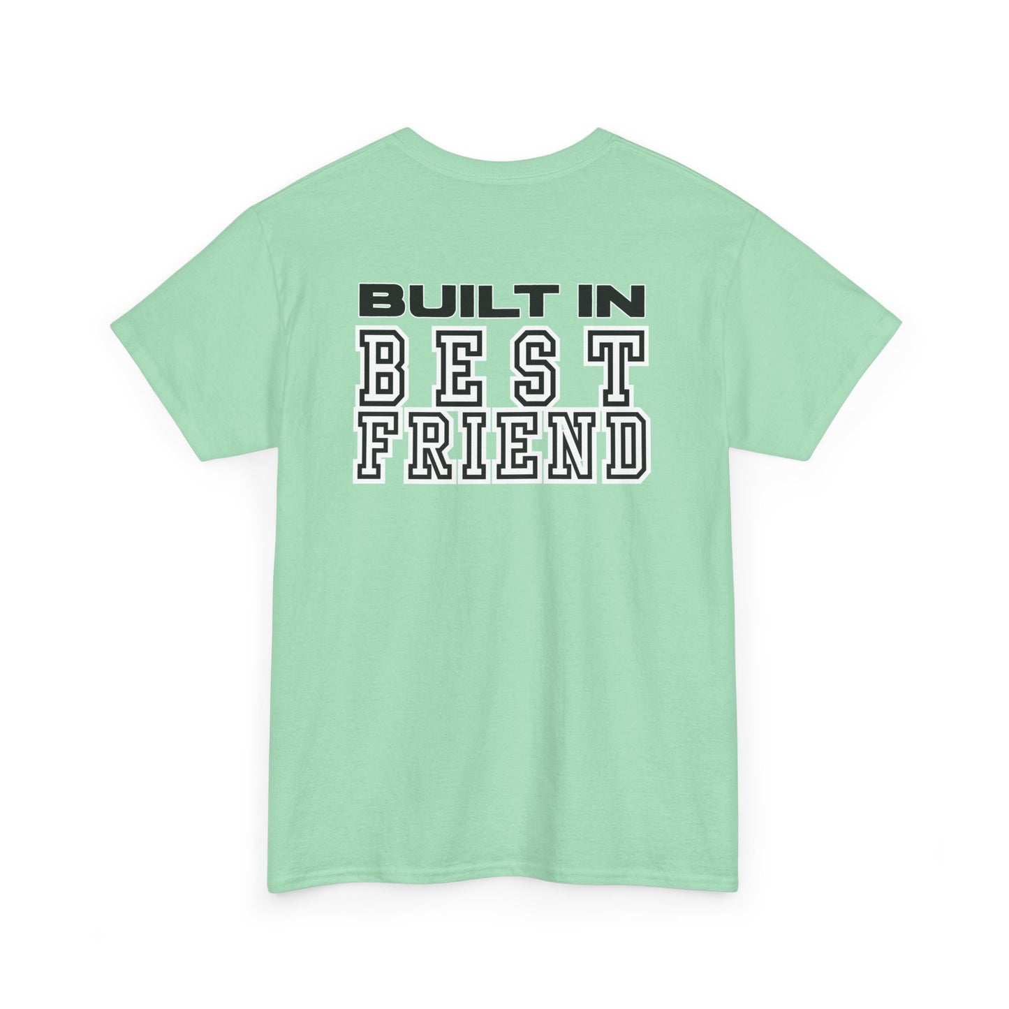 Built in Best Friend - Dad- Unisex Heavy Cotton Tee - Fatherhood