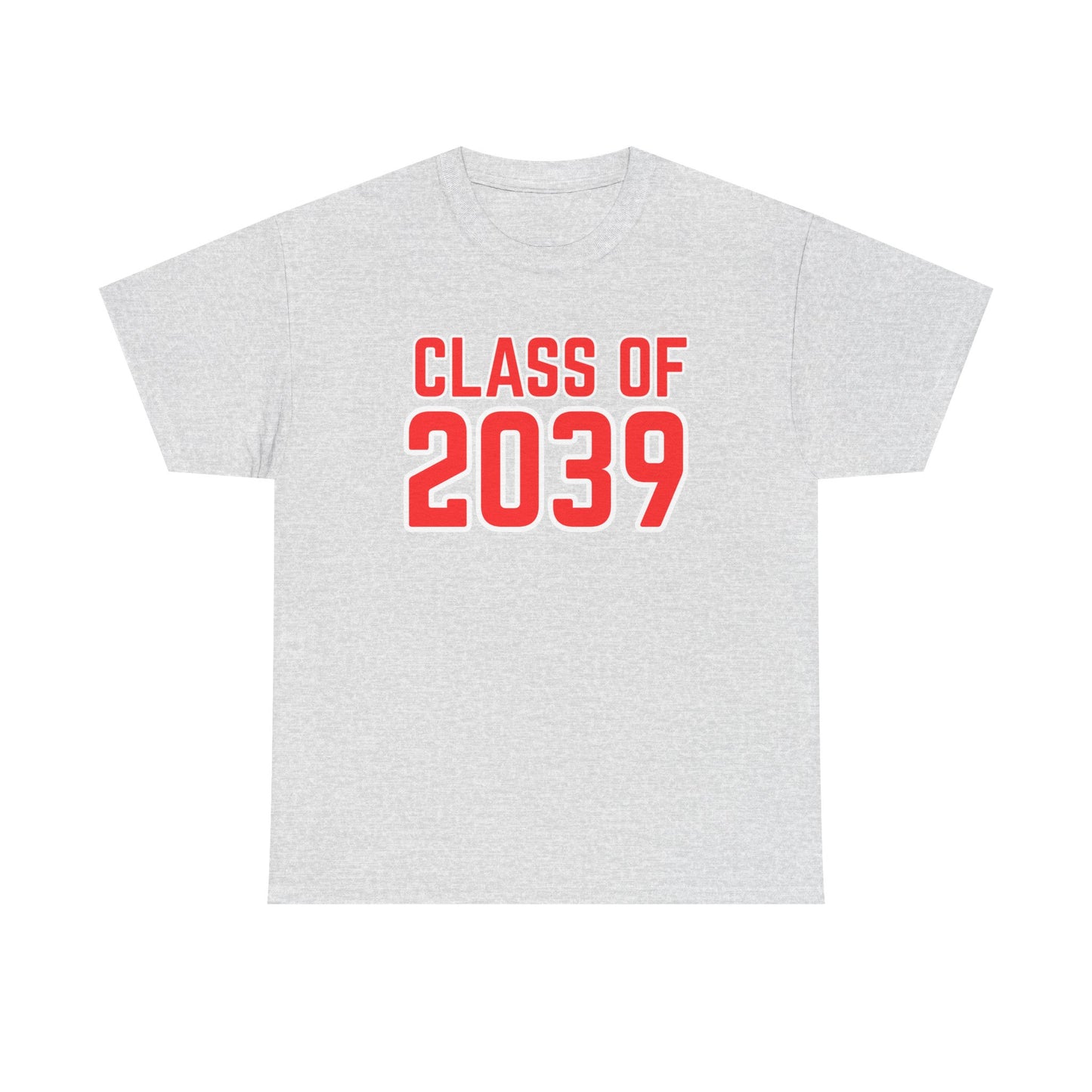 Class of 2039 Unisex Heavy Cotton Tee- Back to School- Grow With Me