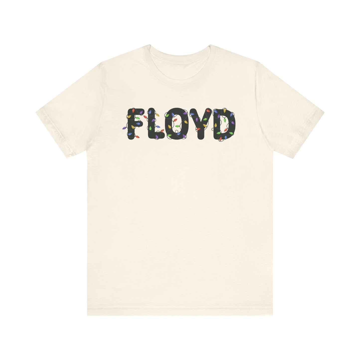 FLOYD in lights— Christmas Unisex T‑Shirt