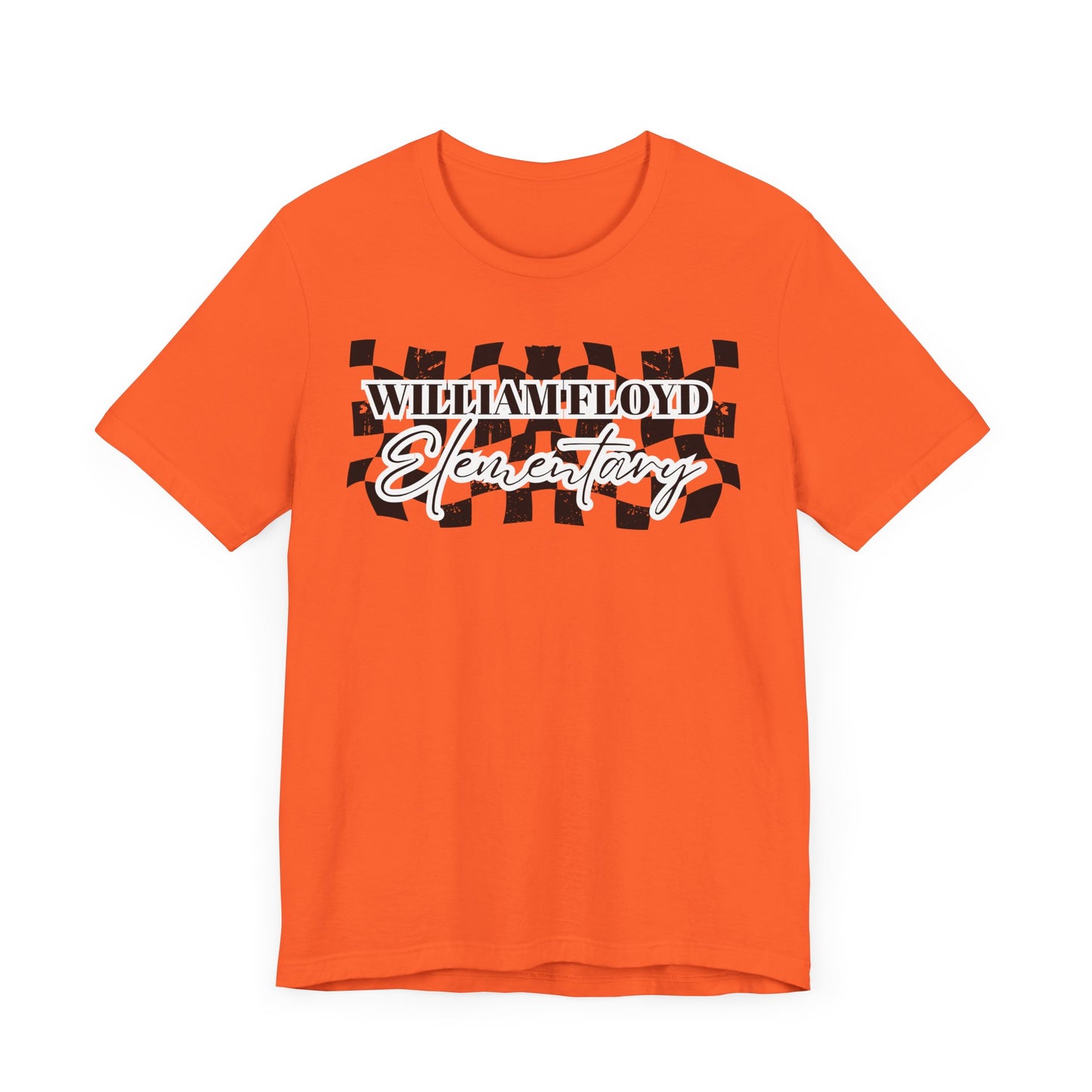 WFE Checkered Logo Unisex Jersey Tee