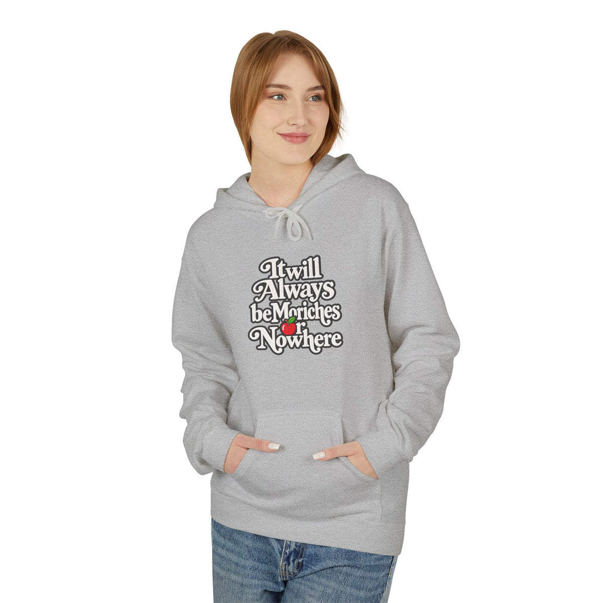"MES or Nowhere" w/ apple- Moriches Hoodie