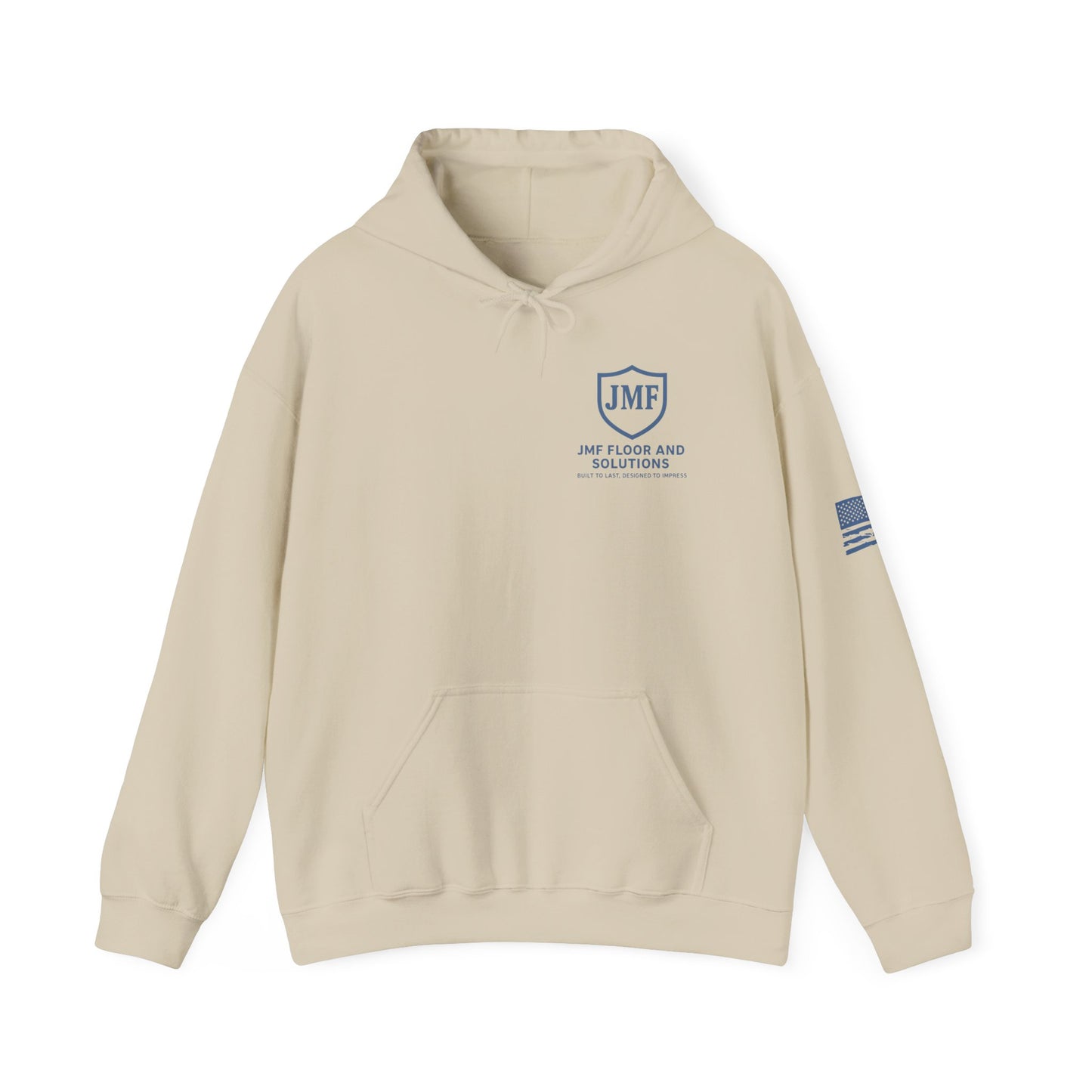 JMF Personalized, Cozy Sweatshirt Gift, JMF Floor and Solutions, Unisex Heavy Blend, Casual Style