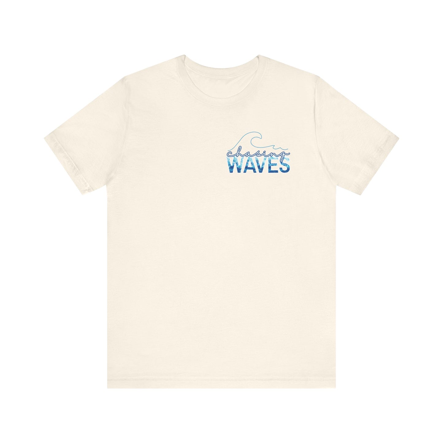 Chasing Waves -- Unisex Summer Shirt, Beachwear, Vacation Top, Summer Nights Apparel