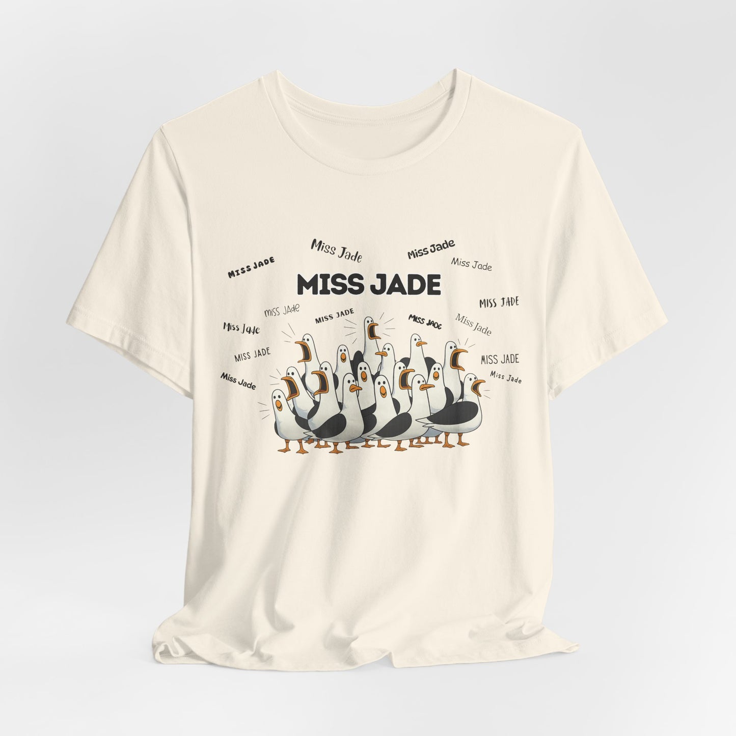 Miss Jade- Penguin Choir T-Shirt — Funny Teacher Personalized Tee